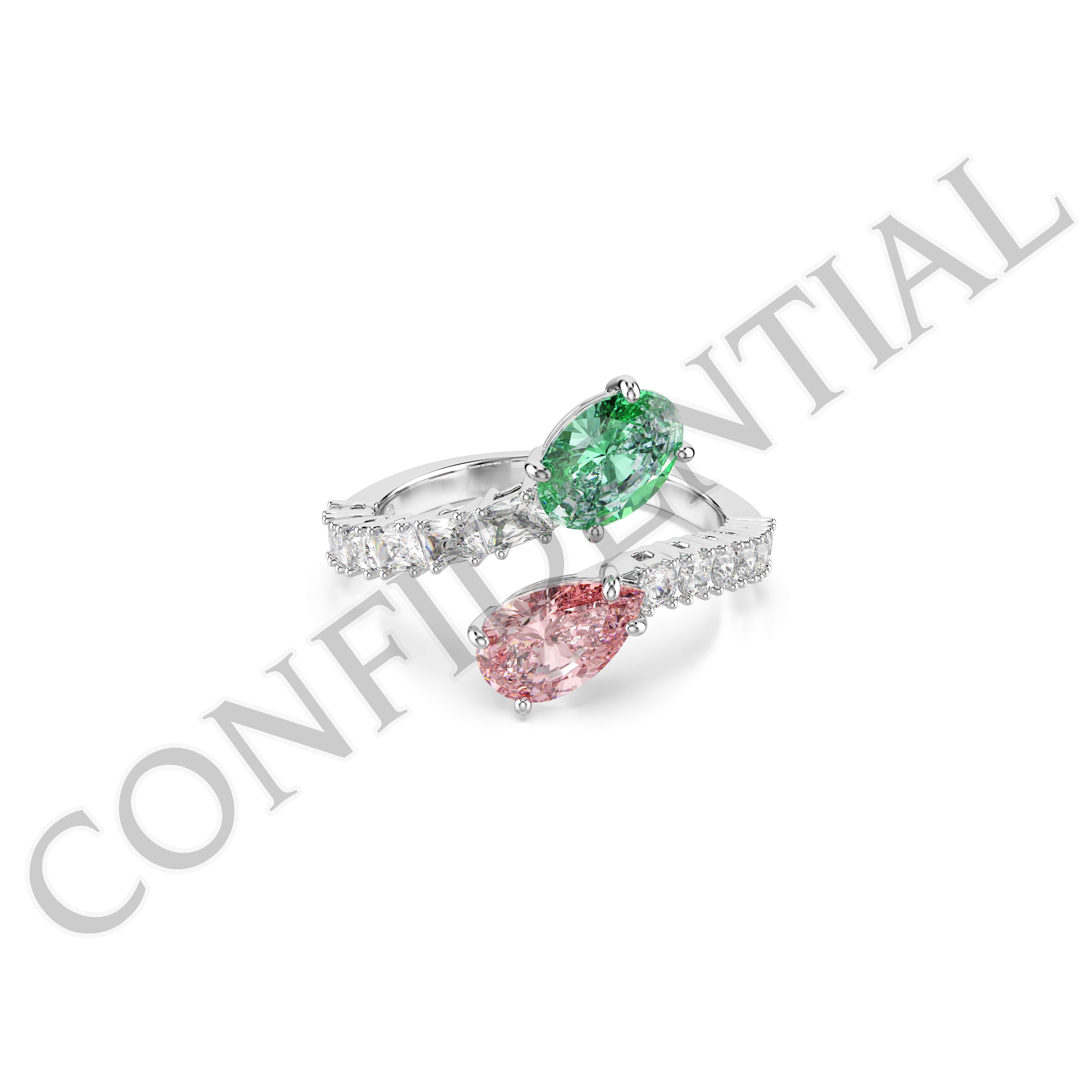 Bewaar uw geheimen goed met deze op een medaillon ge&iuml;nspireerde hanger. Het hartvormige motief is voorzien van een roze dancing stone voor eindeloze weerkaatsingen, terwijl de roze achterkant een symbolisch sleutelgatontwerp heeft. De kleine sleutel die aan de ketting is bevestigd, is ook versierd met roze kristallen voor nog meer romantiek.