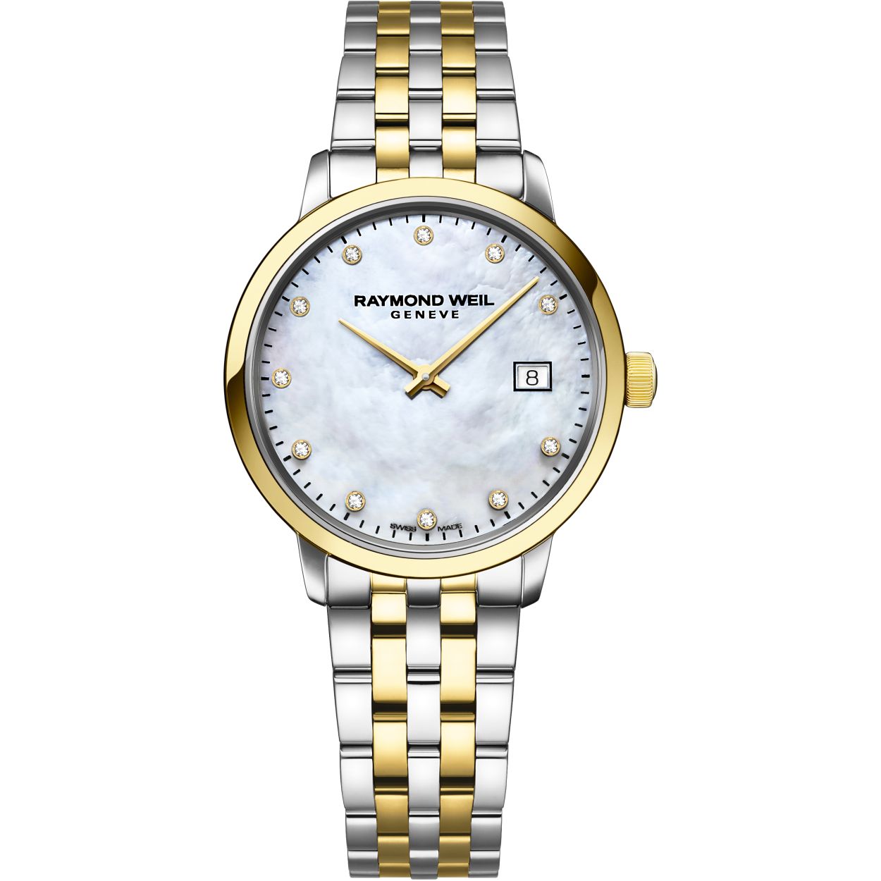 Dit 5985-STP-97081 horloge is een elegant Raymond Weil horloge.
