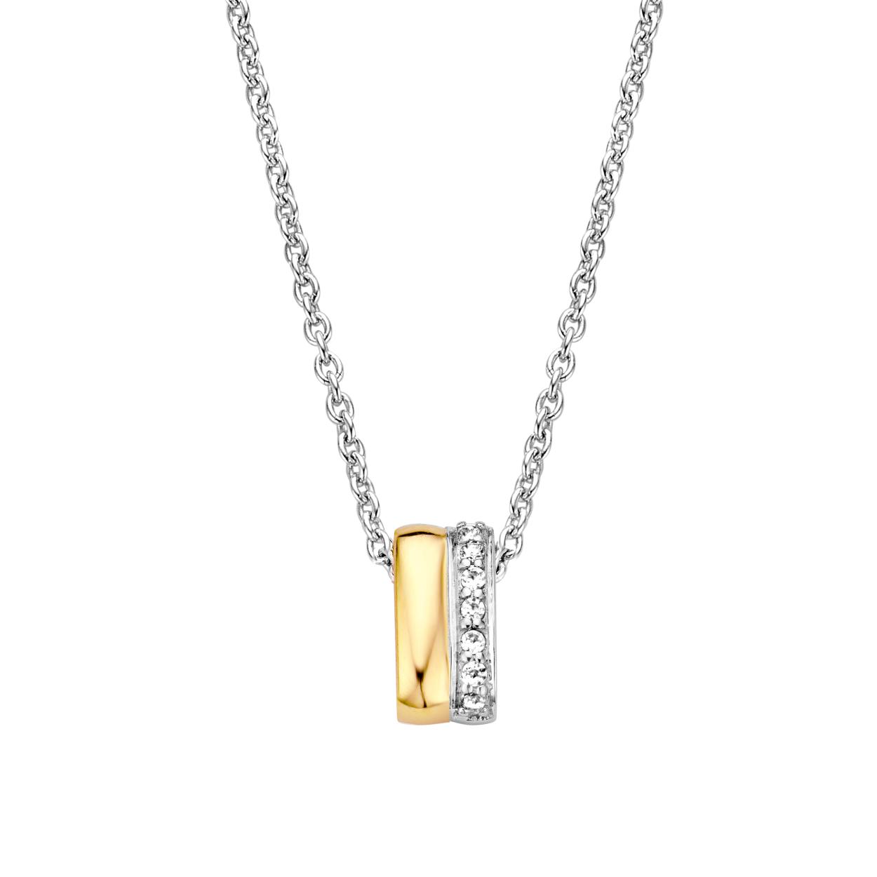 Moments Ketting. Moments Jewelry  zijn sieraden waar jouw sieradenkist niet zonder kan. De zilveren sieraden zijn gerhodineerd, of verguld in het ros� of geel goud. Wanneer gezet met stenen, is gebruik gemaakt van briljant geslepen zirconia's.