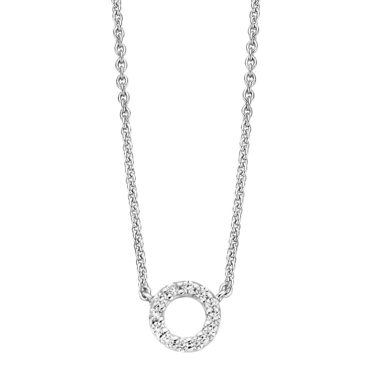 Moments Ketting. Moments Jewelry  zijn sieraden waar jouw sieradenkist niet zonder kan. De zilveren sieraden zijn gerhodineerd, of verguld in het ros� of geel goud. Wanneer gezet met stenen, is gebruik gemaakt van briljant geslepen zirconia's.