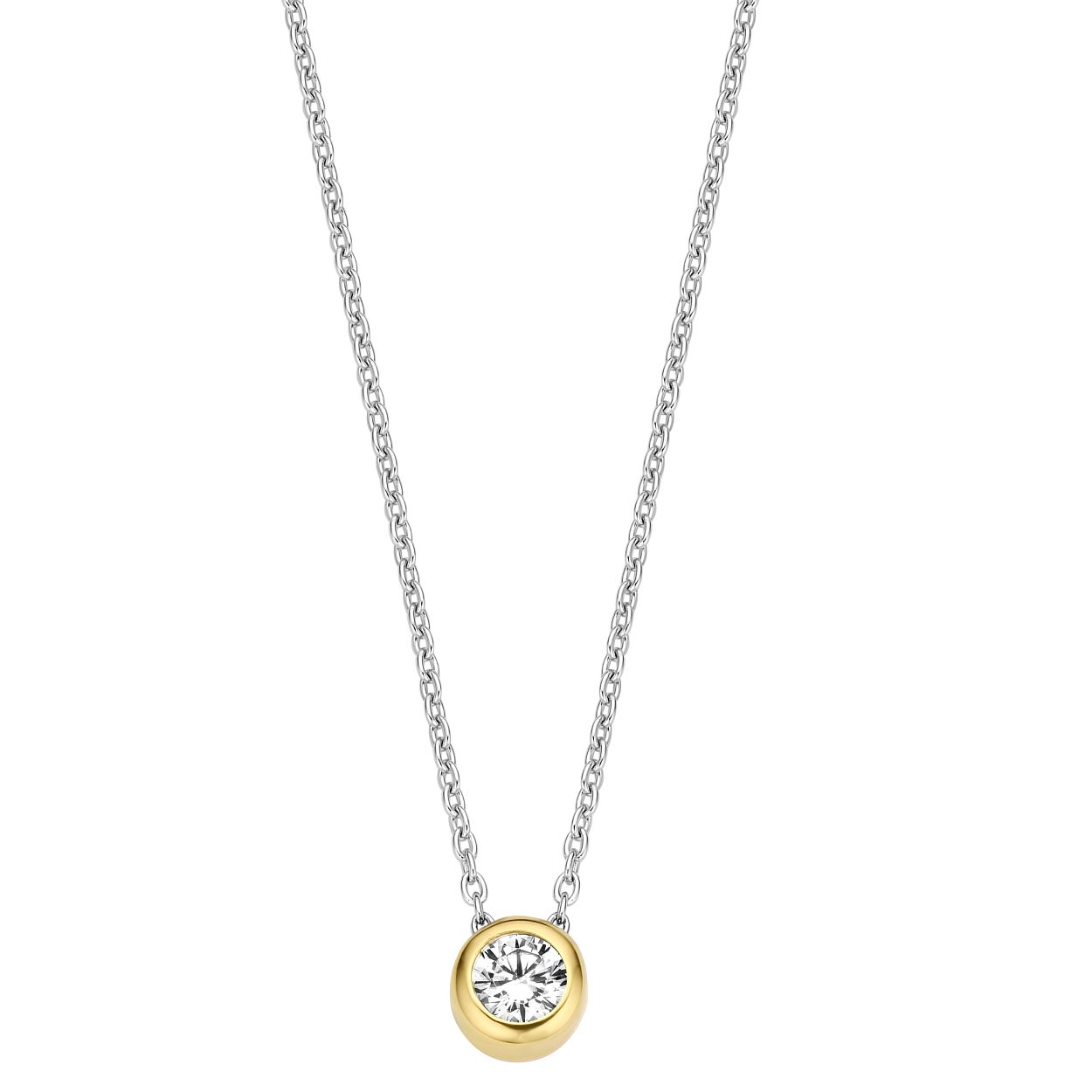 Moments Hanger + Collier Verguld