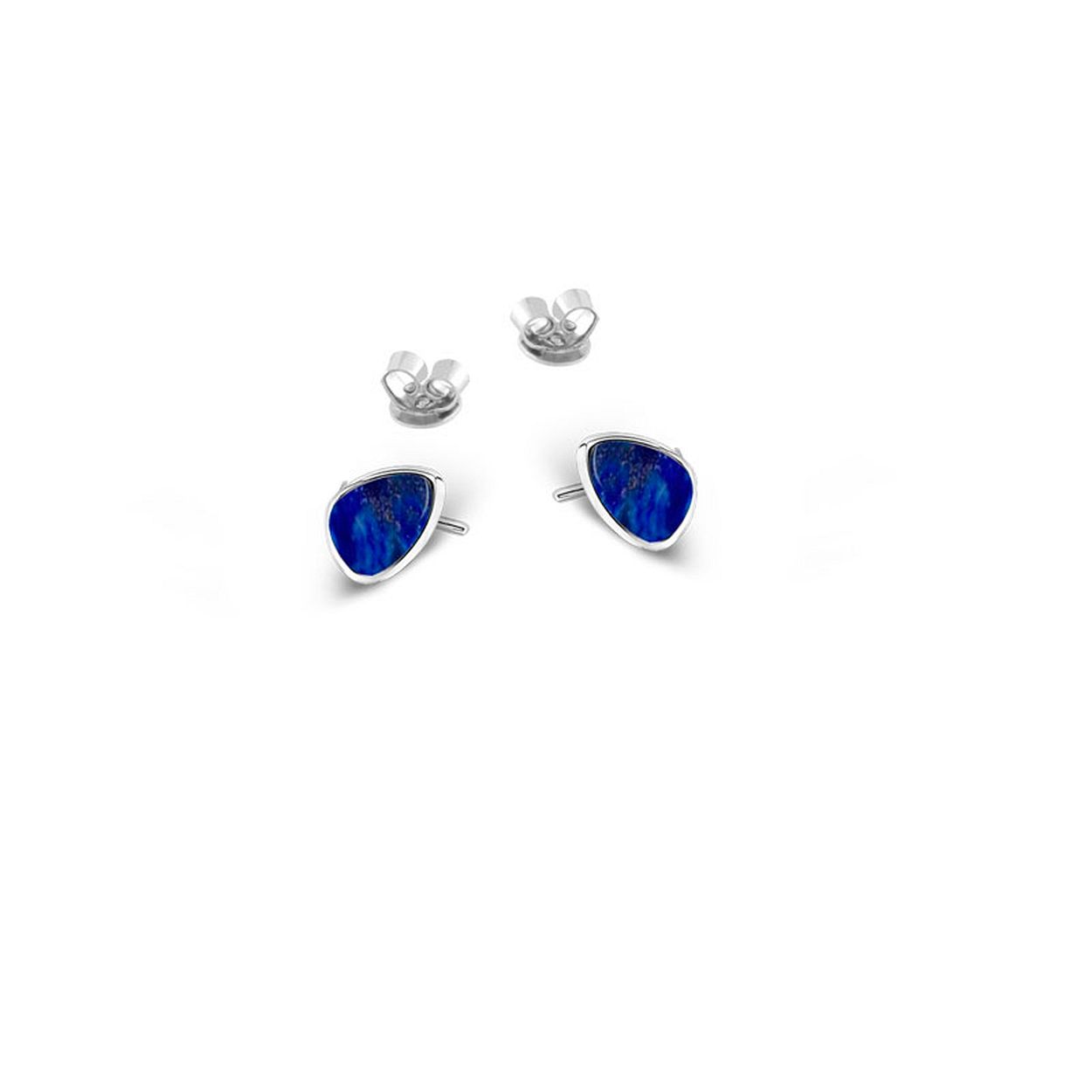 MY iMenso Eterno "Callisto lapis" oorknopje (925/rhodium verguld)