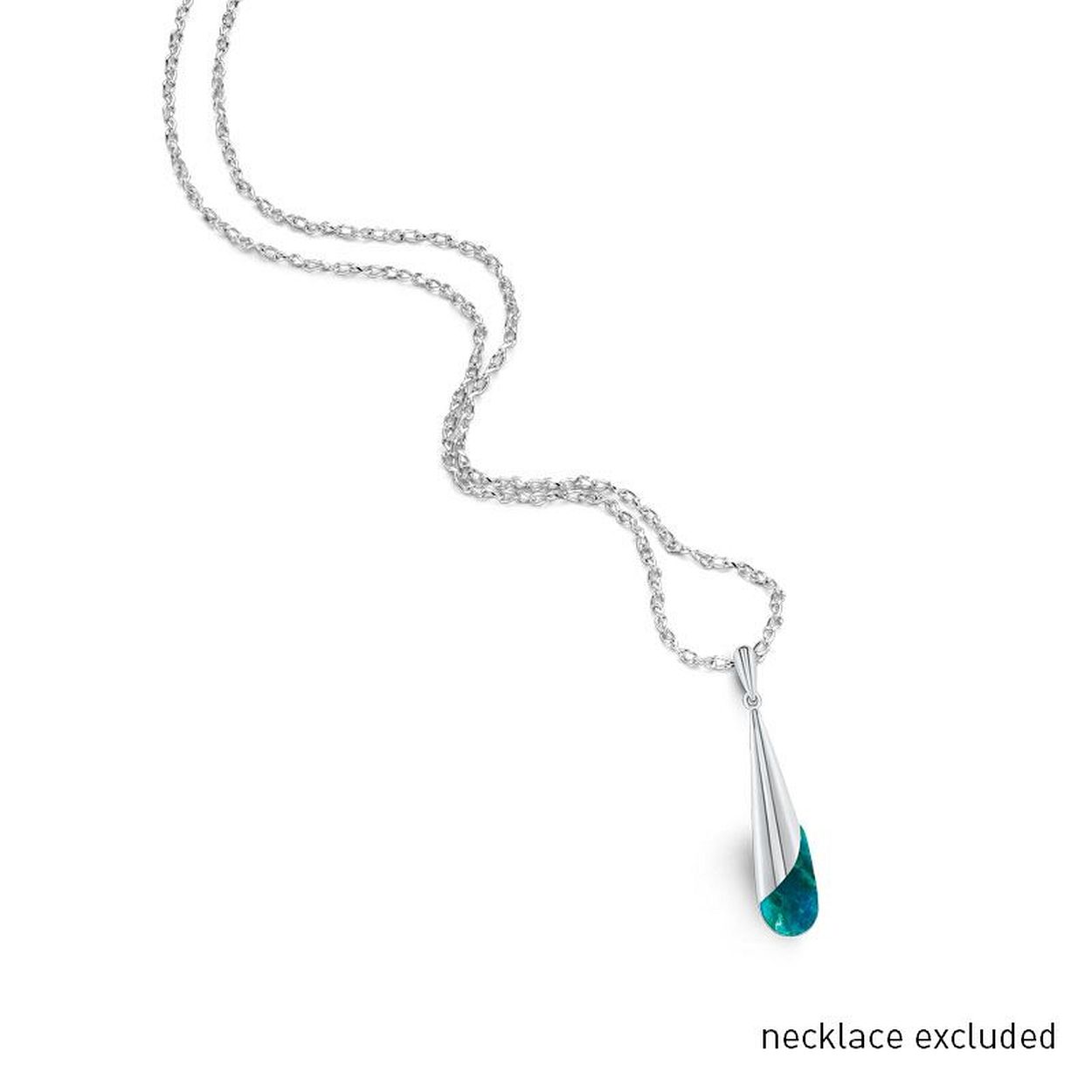MY iMenso Eterno "Aciadia turquoise" pendant (925/rhod-plated)