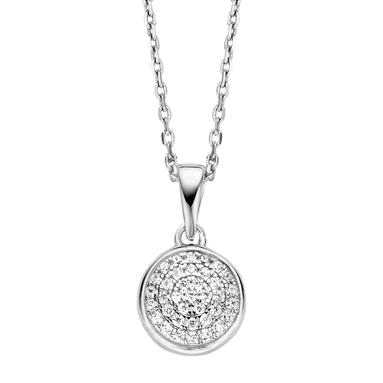 Collier zilver met zirkonia van het merk Rosa Di Luca