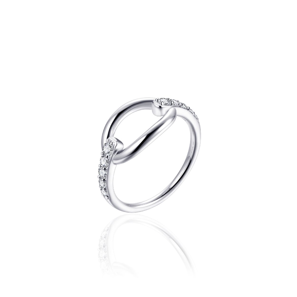 Gisser Jewels Zilver ring zilver R407