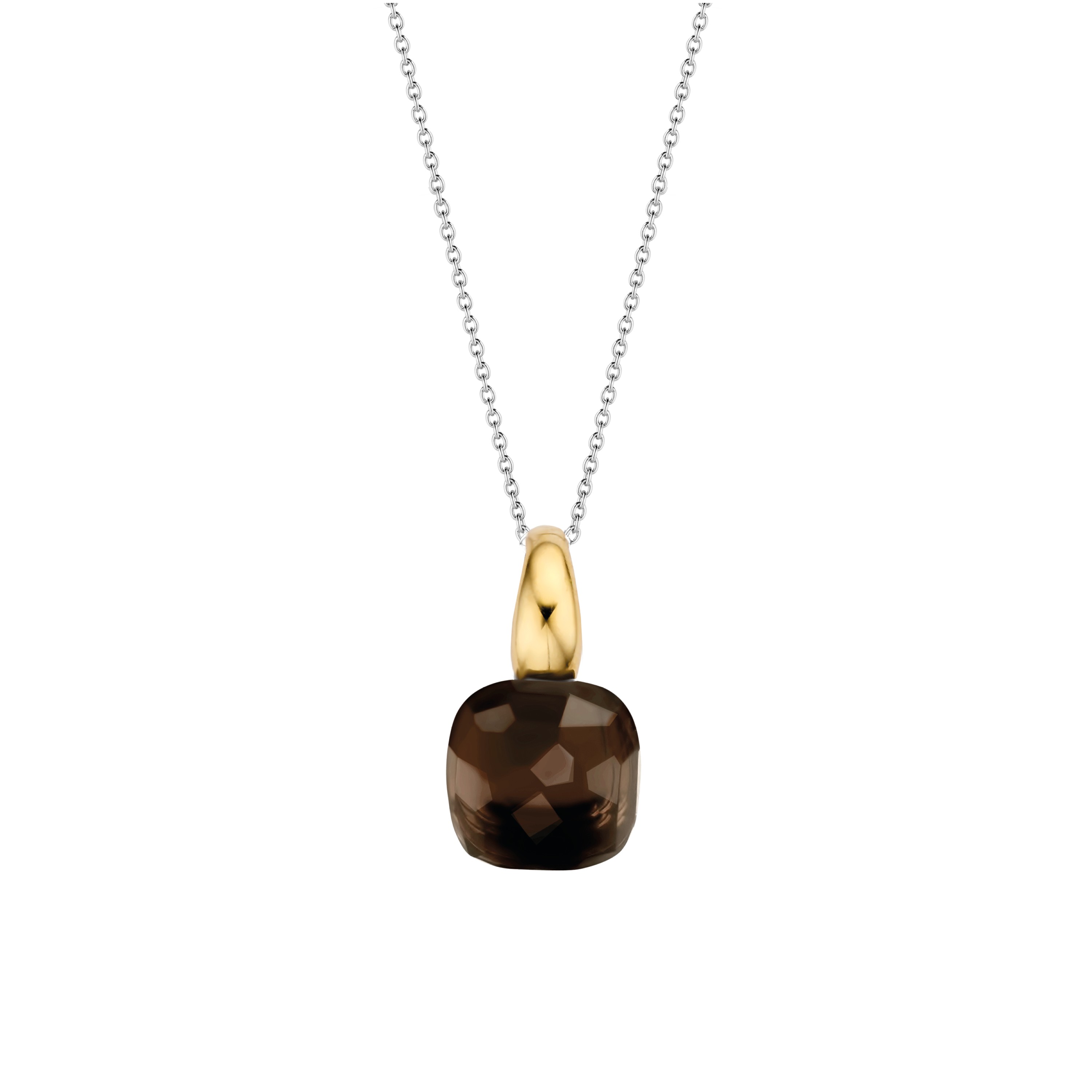 Deze TI SENTO - Milano Hanger 6785TB is gemaakt van Zilver gold plated. De kleurstelling van deze hanger is Bruin. Alle TI SENTO - Milano producten worden geleverd in een luxe geschenkverpakking.
