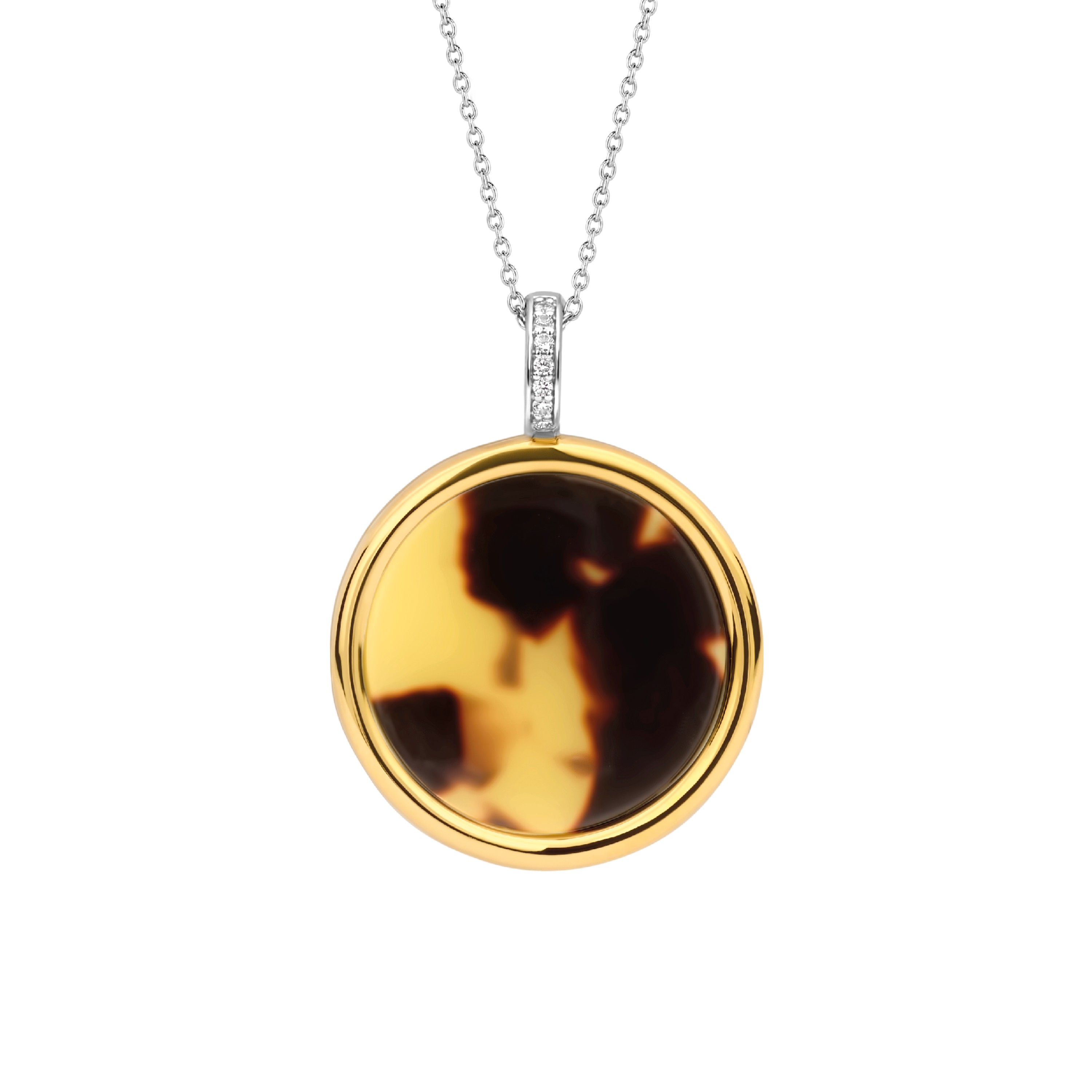 Deze TI SENTO - Milano Hanger 6795TU is gemaakt van Zilver gold plated. De kleurstelling van deze hanger is Groen. Alle TI SENTO - Milano producten worden geleverd in een luxe geschenkverpakking.