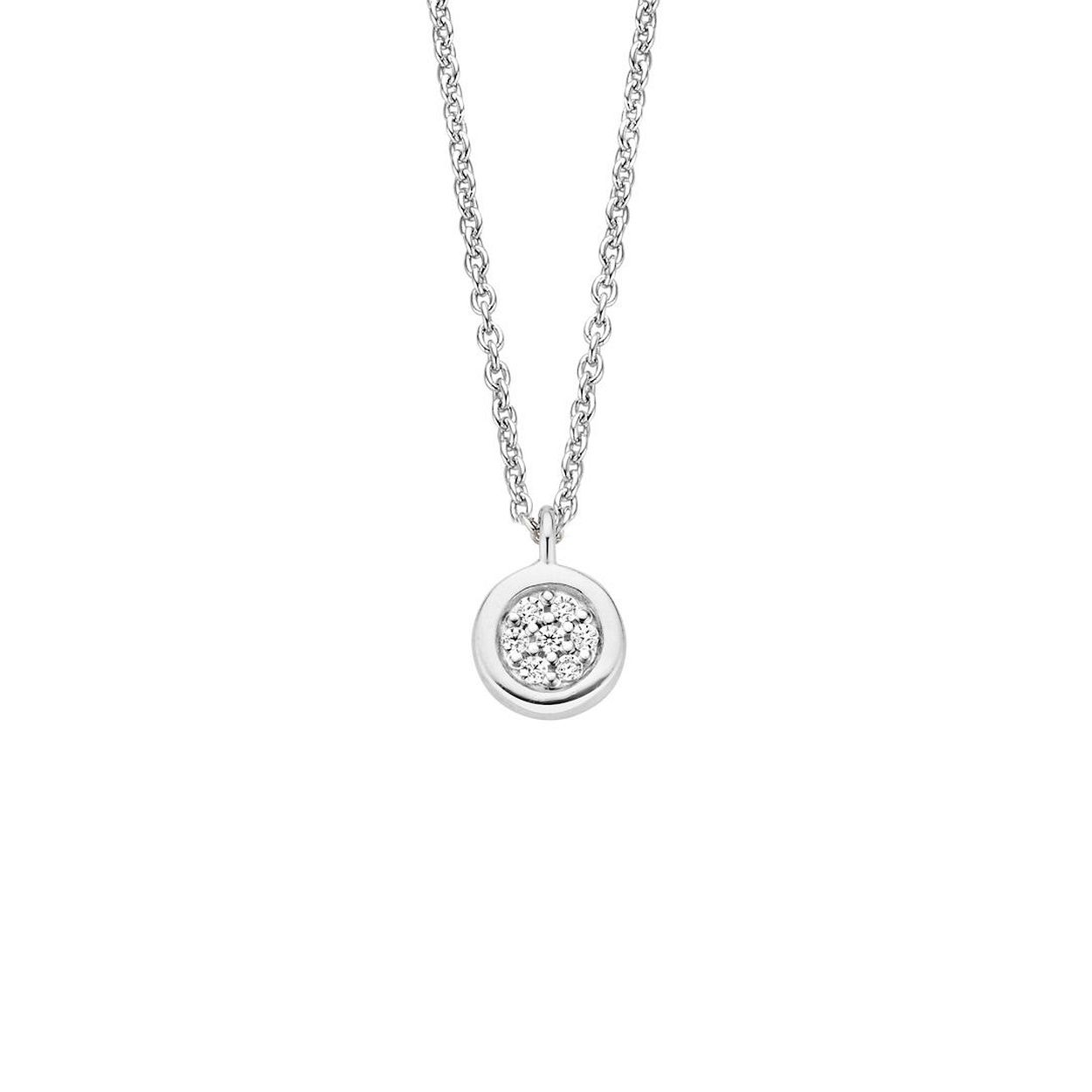 Moments Ketting. Moments Jewelry  zijn sieraden waar jouw sieradenkist niet zonder kan. De zilveren sieraden zijn gerhodineerd, of verguld in het ros� of geel goud. Wanneer gezet met stenen, is gebruik gemaakt van briljant geslepen zirconia's.