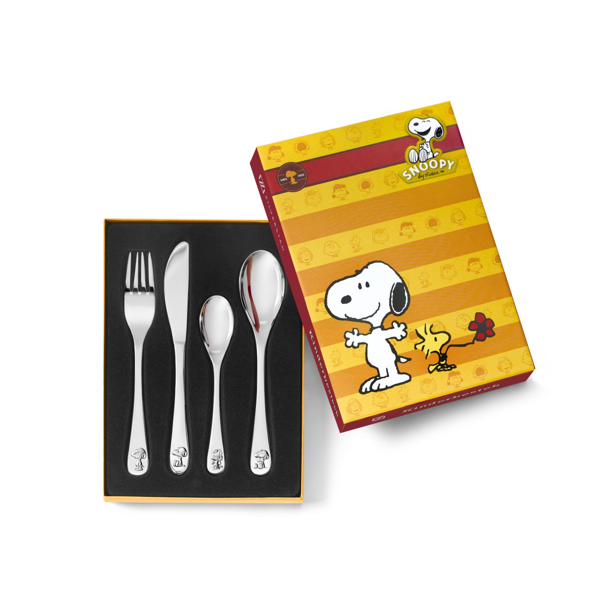 Kindercouvert Snoopy, 4-delig