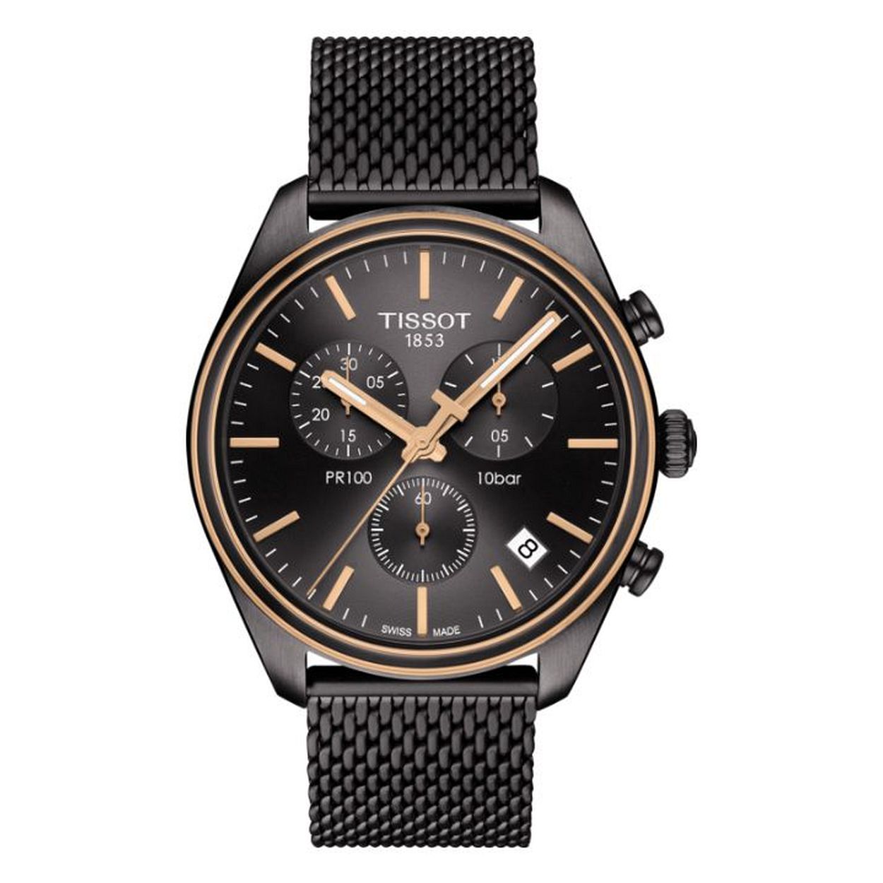 De Tissot PR 100 is nauwkeurig en robuust - zeer populair bij zowel stijlvolle mannen en vrouwen.
Deze modellen combineren traditie met de laatste looks en gebruiken kwalitatieve materialen aan de buitenkant en Zwitserse betrouwbaarheid van binnen.
Deze iconische horlogeserie biedt dames- en herenhorloges om rivaliteit te voorkomen. Hoewel, wat stijl betreft, is de race begonnen!