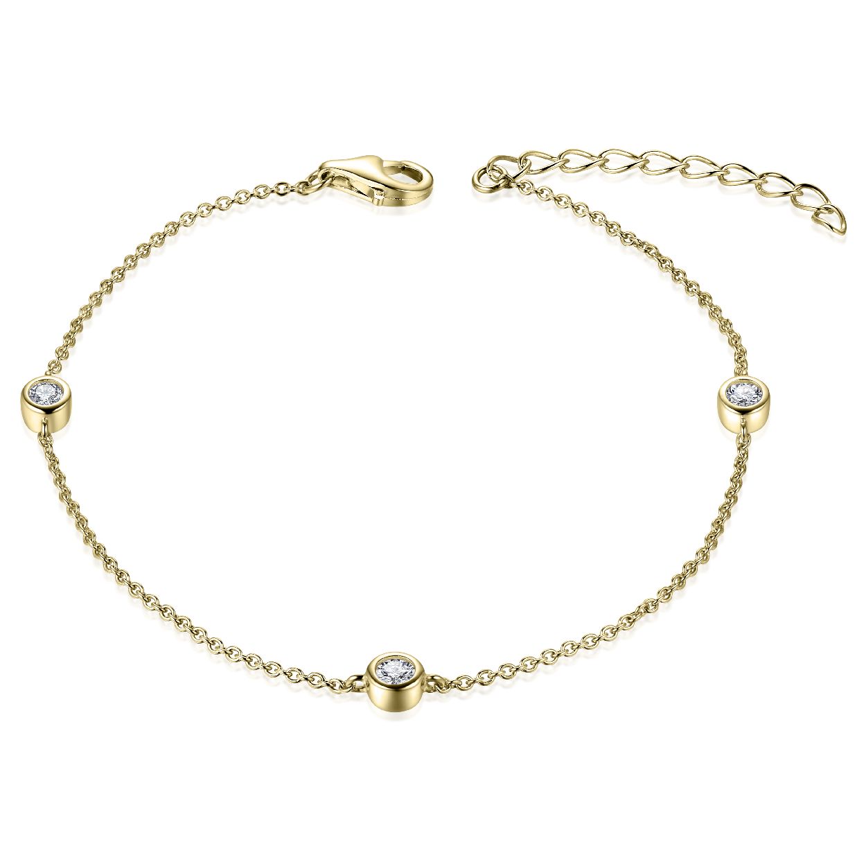 Gisser Jewels Zilver armband zilver B1000Y