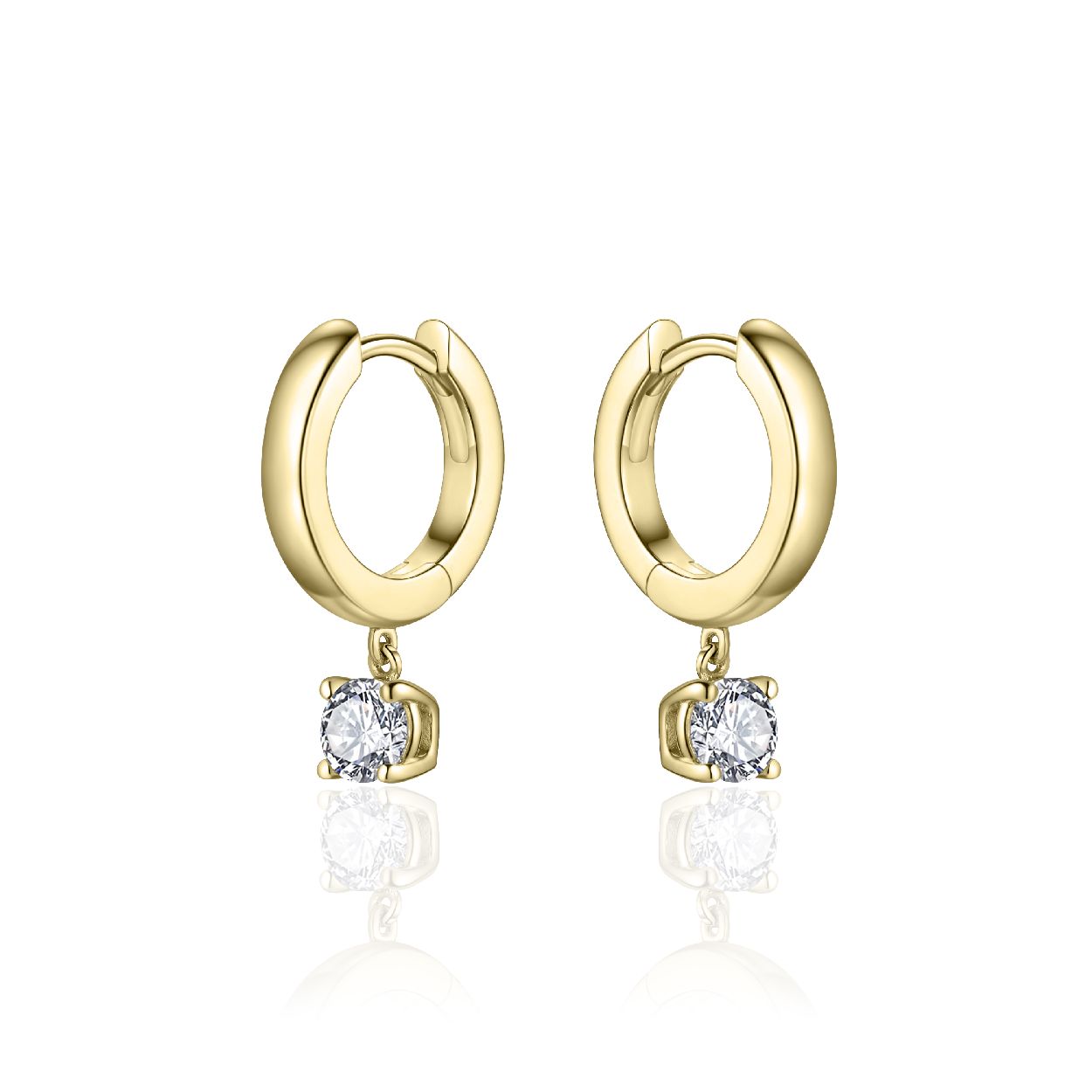 Gisser Jewels Zilver oorringen zilver KC1009Y