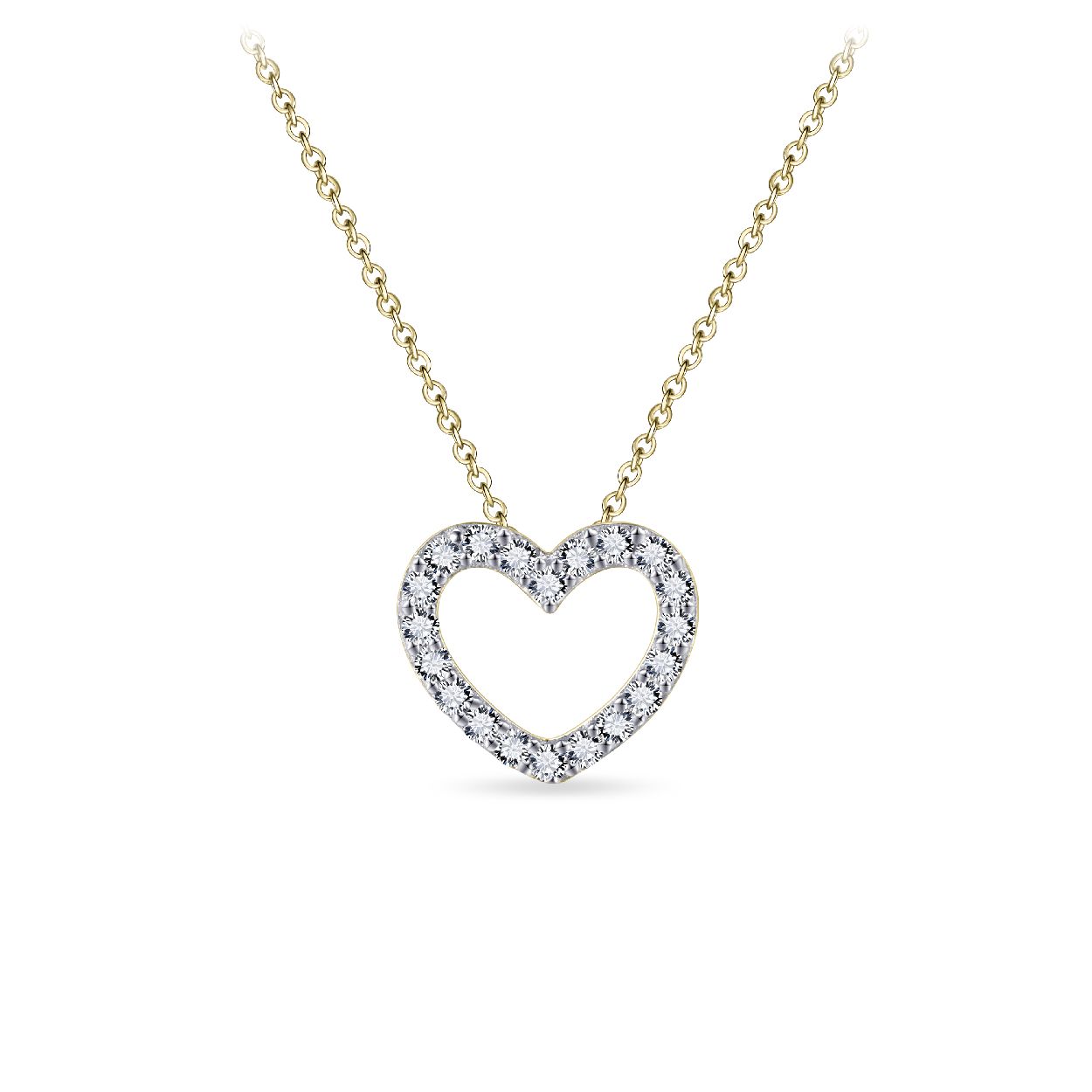 Gisser Jewels Zilver collier zilver N1024Y