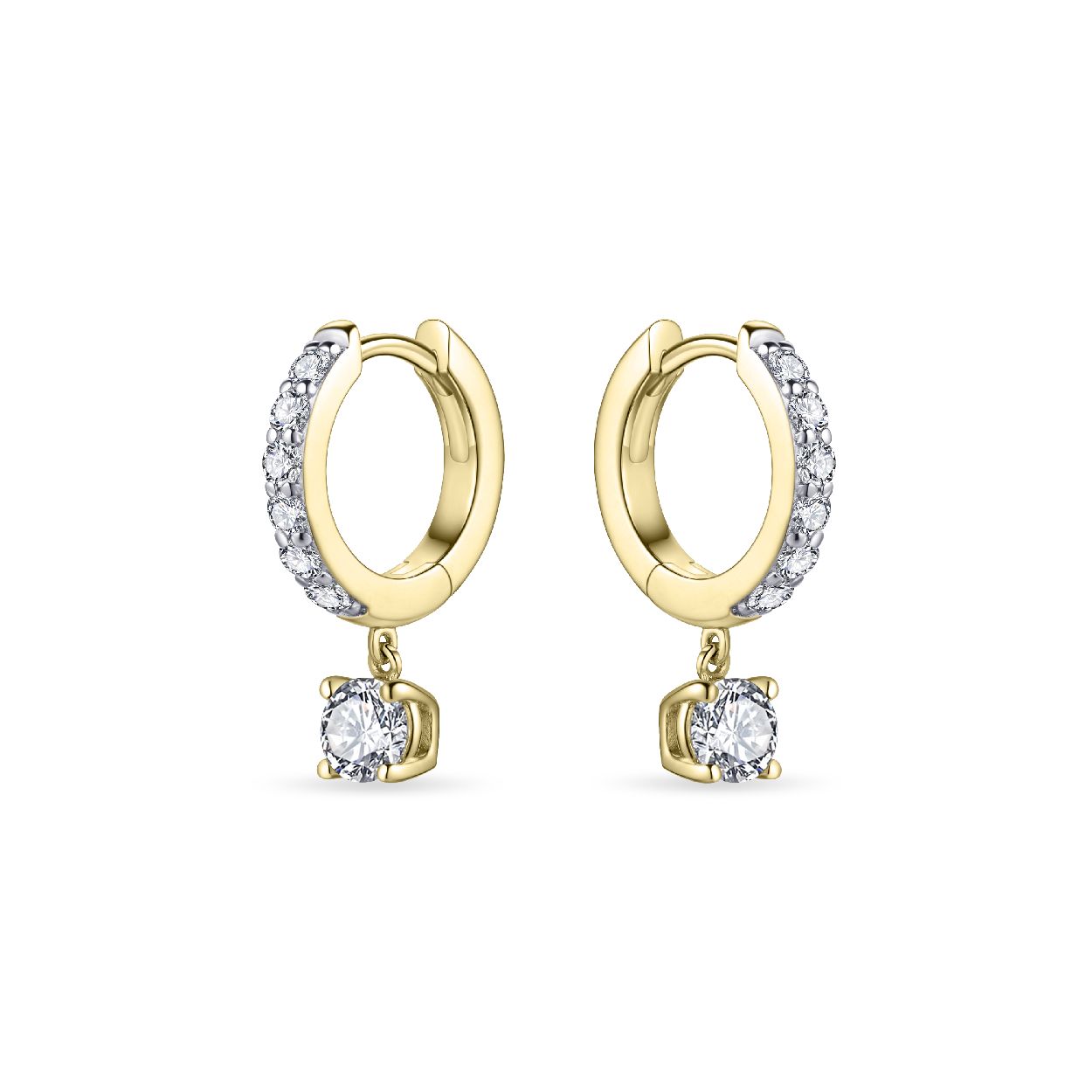 Gisser Jewels Zilver oorringen zilver KC1010Y