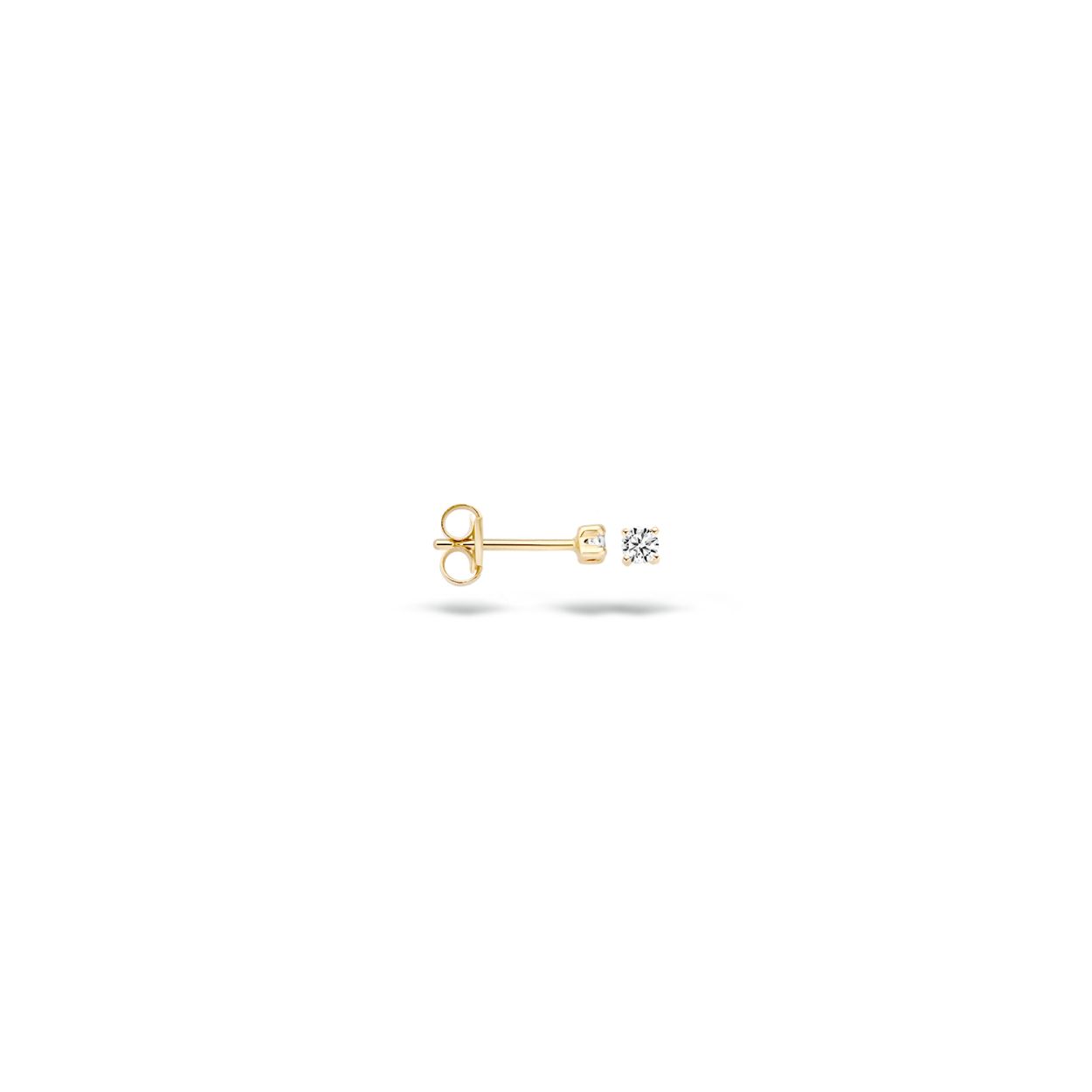 Blush Oorbellen 7138YZI -  Geel Goud (14Krt.) met Zirconia