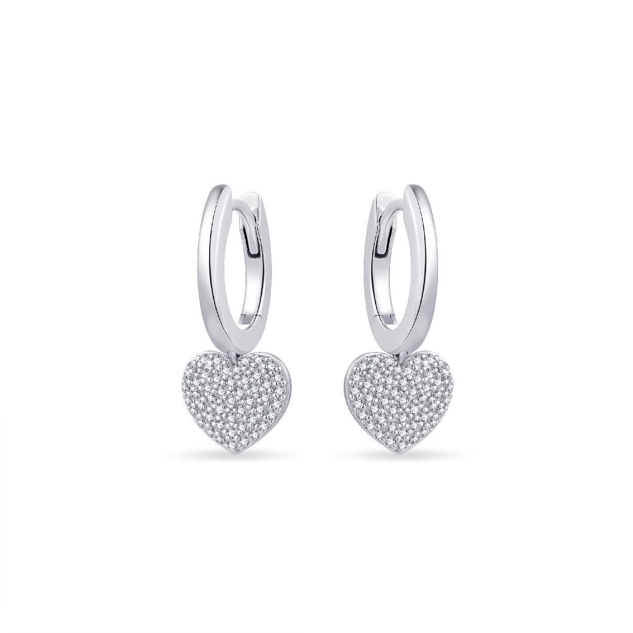 Gisser Jewels Zilver oorringen zilver KC1025