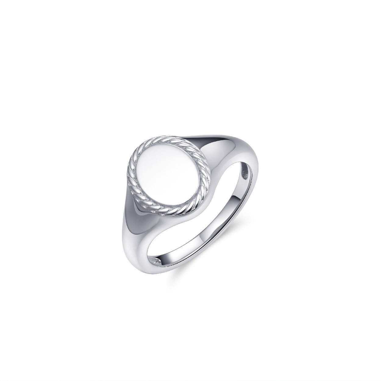 deze ring is te graveren met bijvoorbeeld initiaal of vingerafdruk
