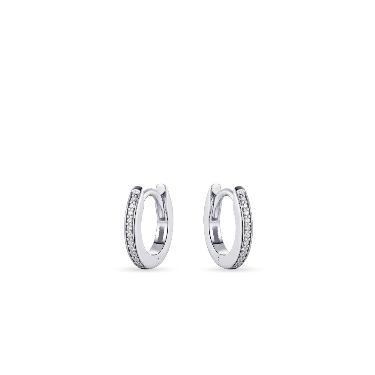 Gisser Jewels Zilver oorringen zilver KCD2/12