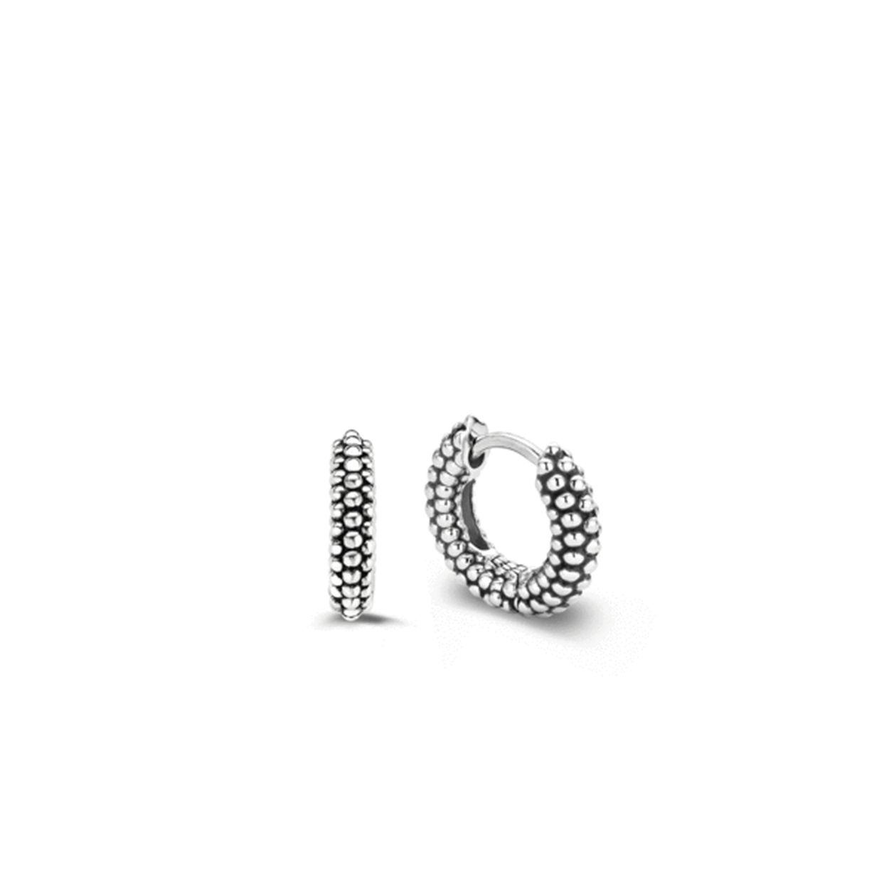 Deze TI SENTO - Milano oorbellen zijn gemaakt van gerhodineerd sterling zilver en hebben een 'patroon.De oorbellen zijn afgewerkt met een rhodiumlaag die het sieraad zijn glans geeft en beschermt tegen verkleuring. De oorbellen kunnen zowel solo worden gedragen als met oorbedels. Deze oorringen zijn te combineren met al onze oorbedels. 