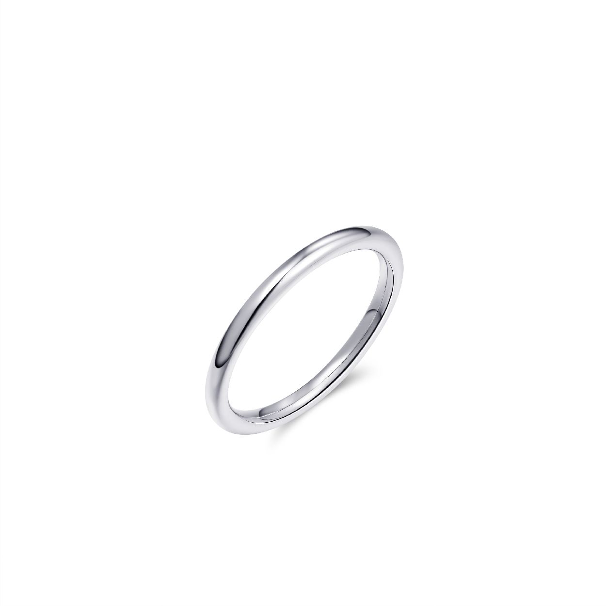 Gisser Jewels Zilver ring zilver R430. aanschuifring rond 