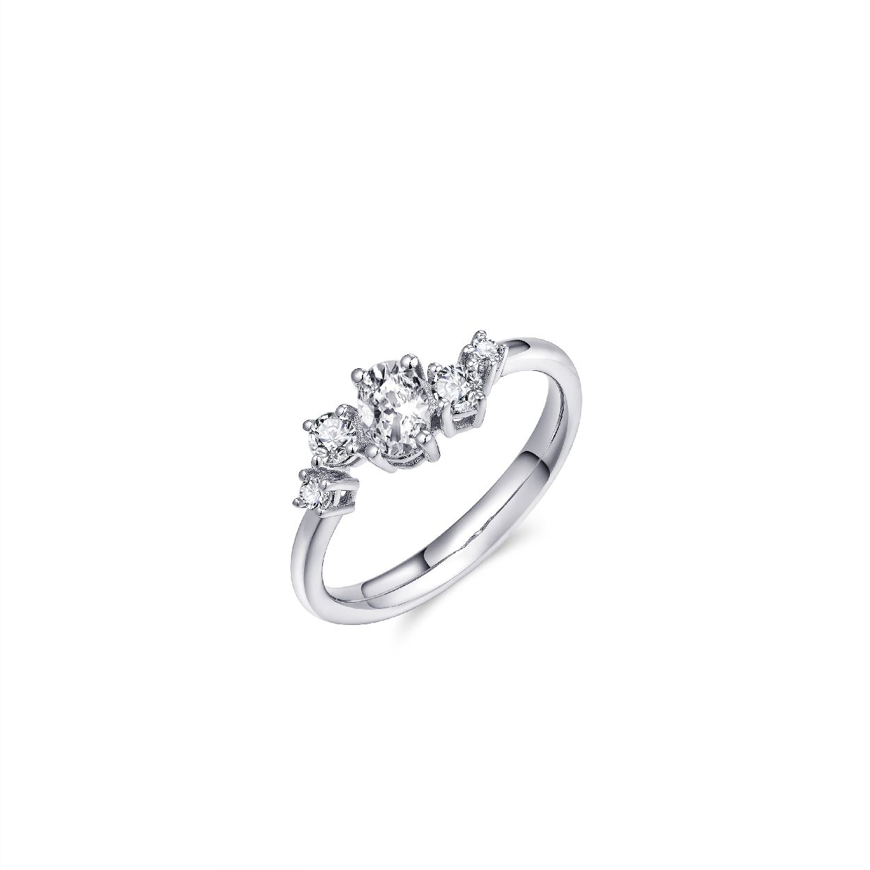 Gisser Jewels Zilver ring zilver R443