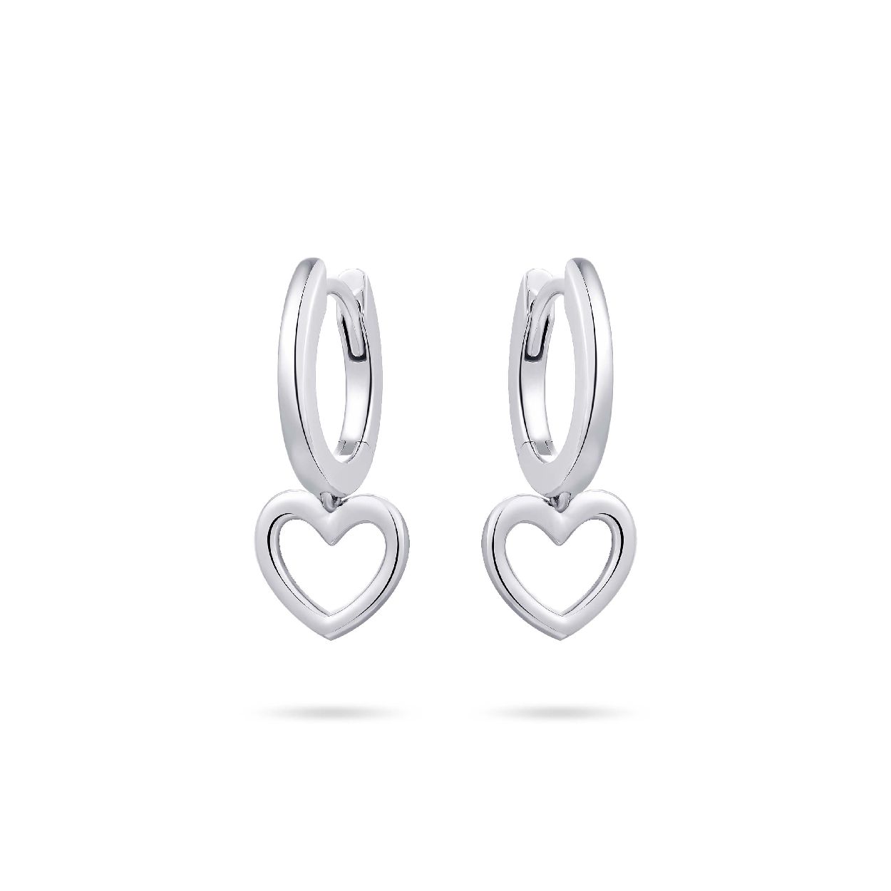Gisser Jewels Zilver oorringen zilver KC1022