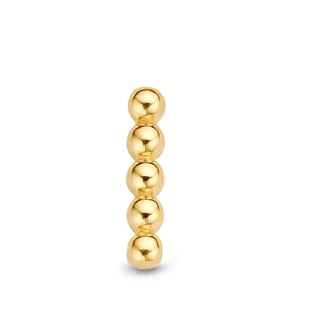 Deze oorstekers zijn van het merk Moments. Het is een damessieraad gemaakt van zilver. De stekers zijn goud van kleur.