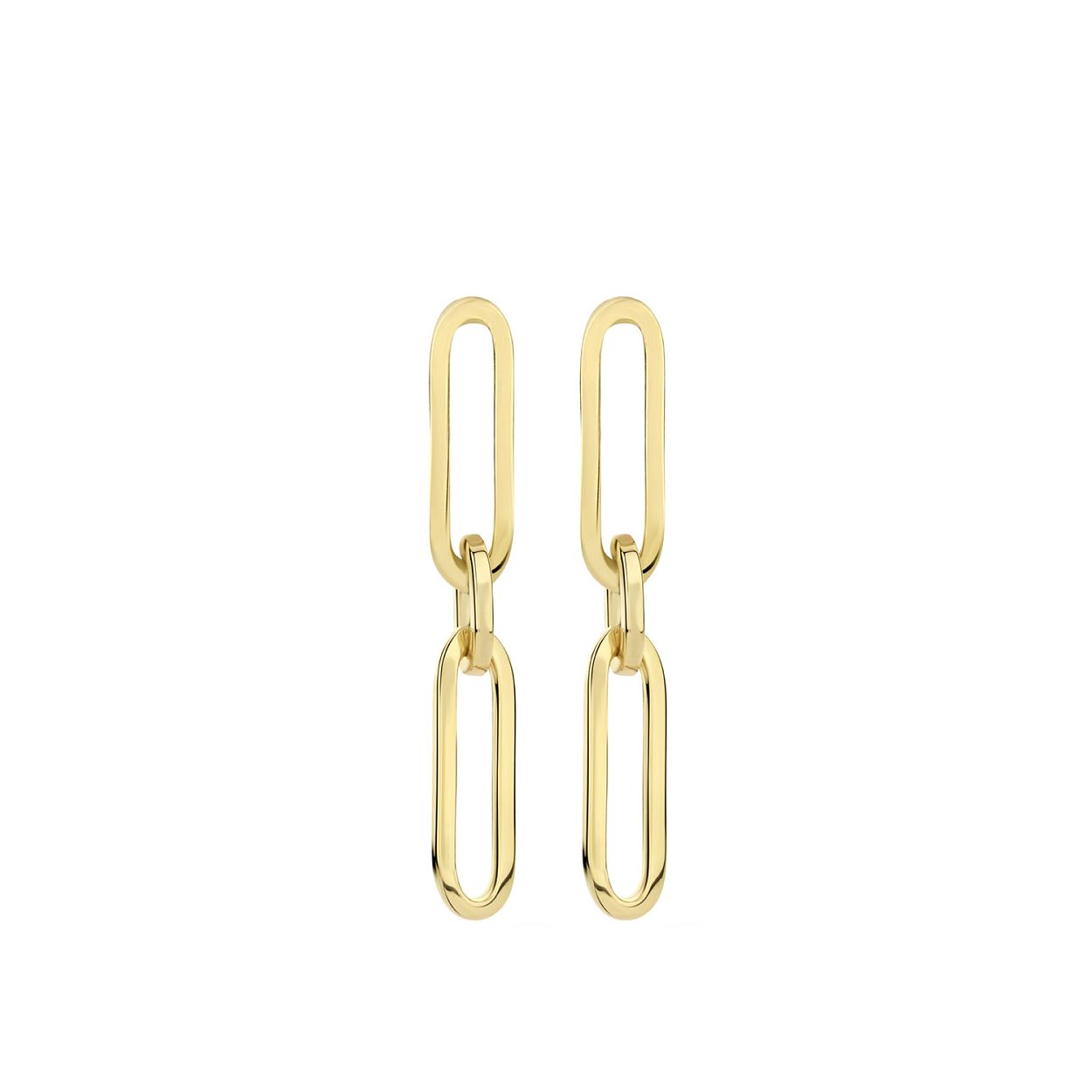Blush Jewels worden met zorg, liefde en oog voor detail gemaakt van 14 karaat goud. Deze speelse geelgouden oorbellen met referenties 7275YGO zijn de trend van dit moment. De closed forever schakels die verbonden worden door een kleine tussenschakel geven deze oorhangers een moderne look die matcht met iedere outfit. De oorbellen kunnen goed gecombineerd worden met het collier met referentie 3129YGO. Blush Jewels worden geleverd in een Blush cadeauverpakking. 
Wear your Blush. - Wear your Blush