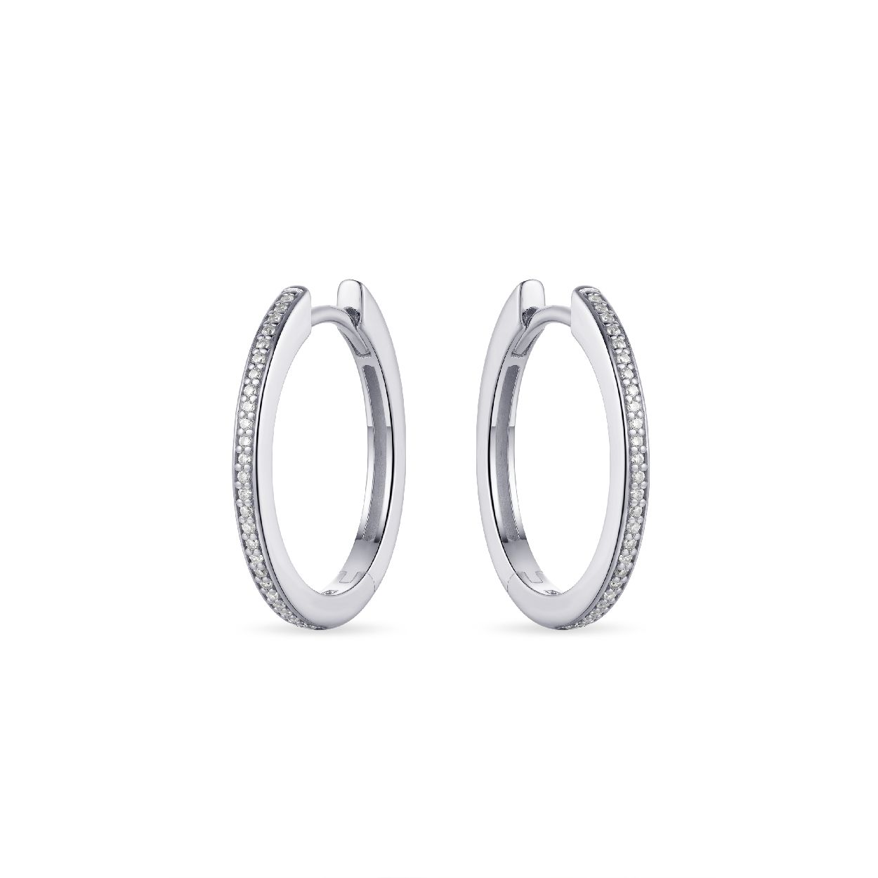 Gisser Jewels Zilver oorringen zilver KCD2/20