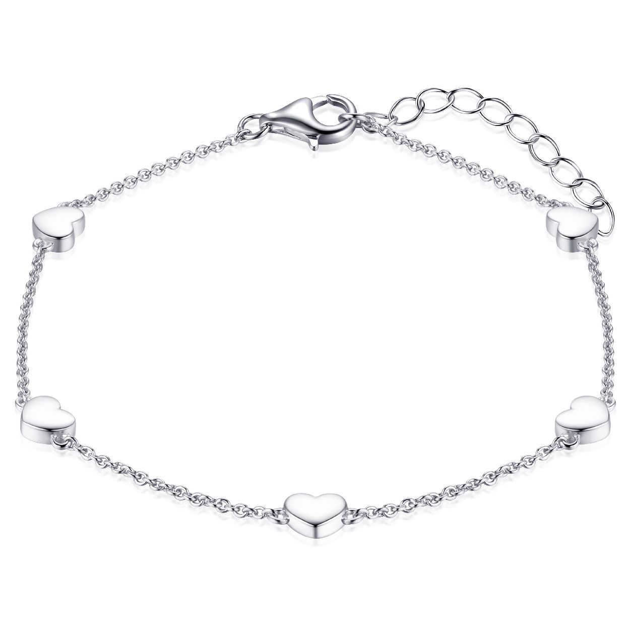 Gisser Jewels Zilver armband zilver B1025