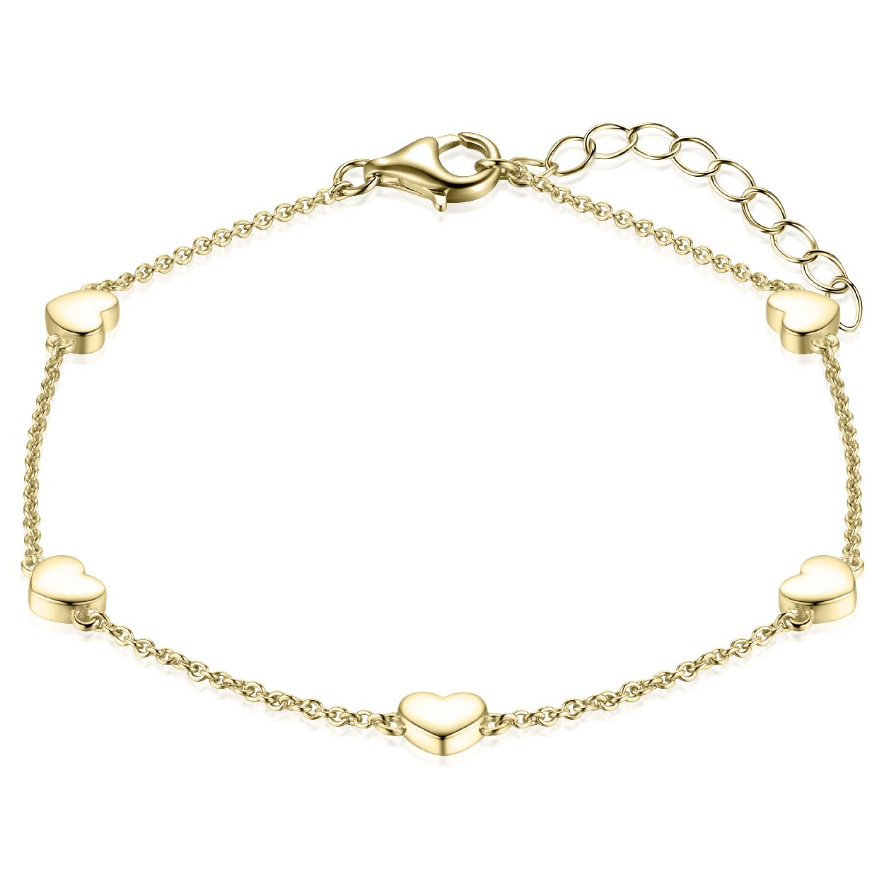 Gisser Jewels Zilver armband zilver B1025Y