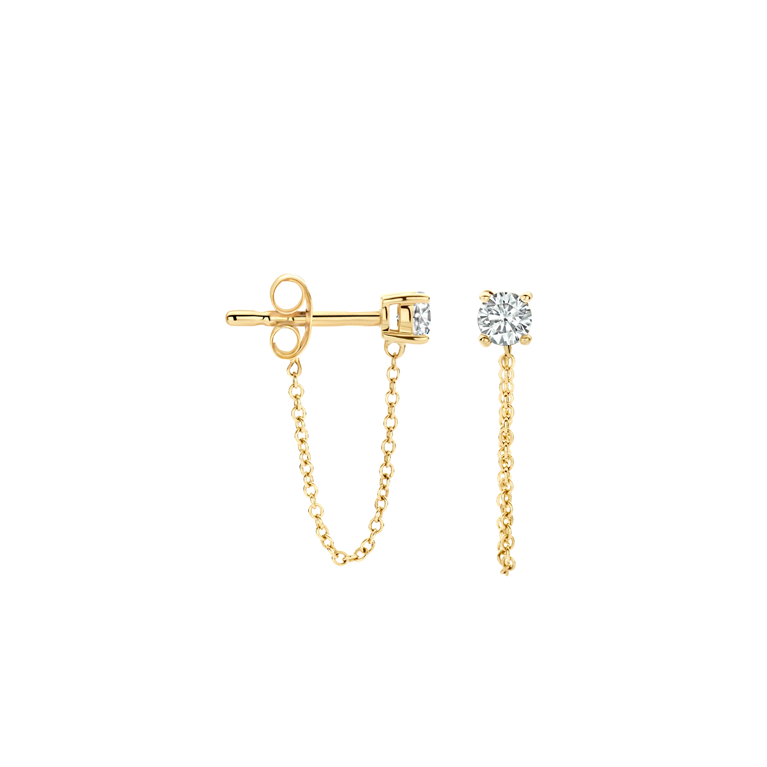 Blush oorsieraden