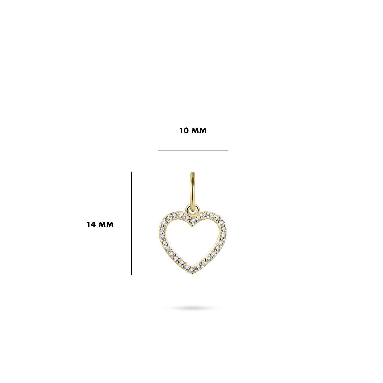 Gisser Jewels hanger goud VGP021