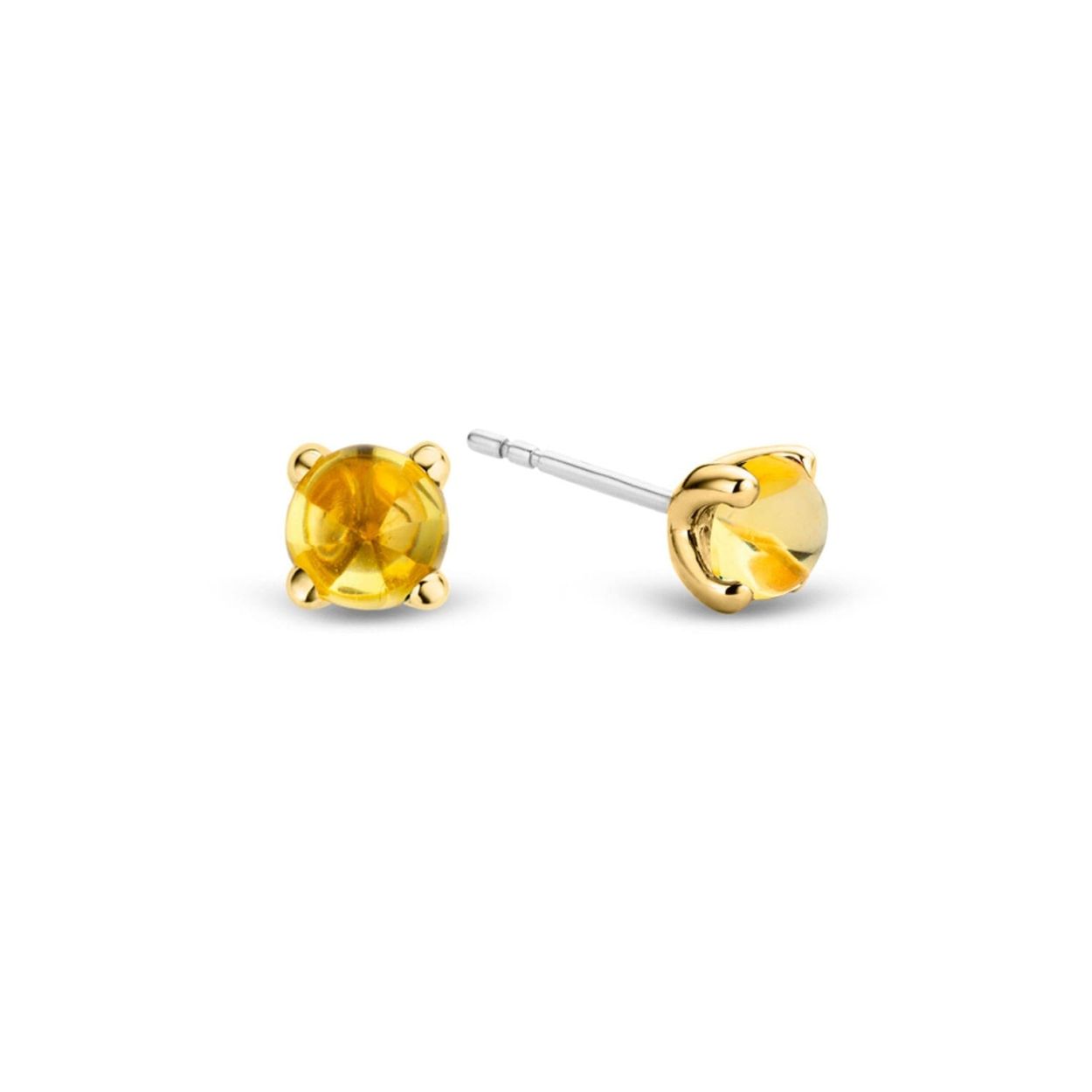 City chic oorbellen. Deze zonnige stenen verbonden aan een gouden chaton zetting voegen kleur en een verrassingselement toe aan je look. Onze iconische Flowerbud is geïnspireerd door de natuur. Ze is vrouwelijk en verfijnd. Haar soepele en pure lijnen creëren een subtiel en elegant karakter.