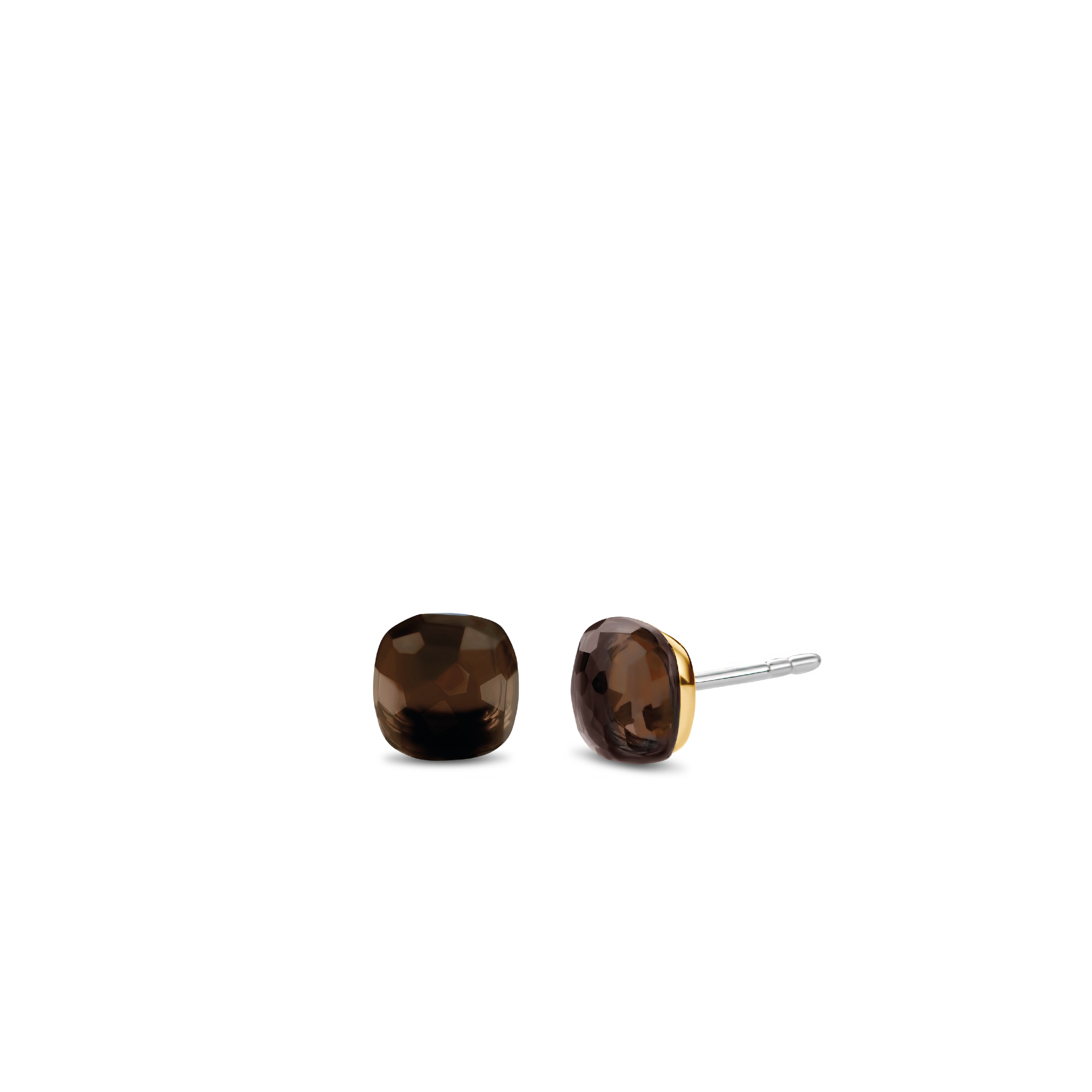 Deze TI SENTO - Milano Oorbellen 7814TB zijn gemaakt van Zilver gold plated. De kleurstelling van deze oorbellen zijn Bruin. Alle TI SENTO - Milano producten worden geleverd in een luxe geschenkverpakking.