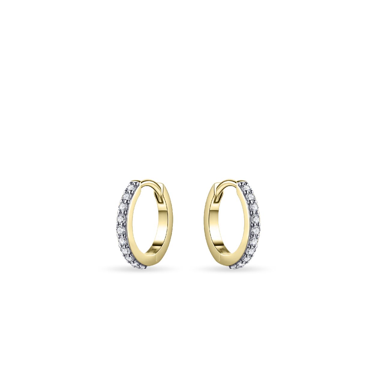 Gisser Jewels Zilver oorringen zilver KC1003Y