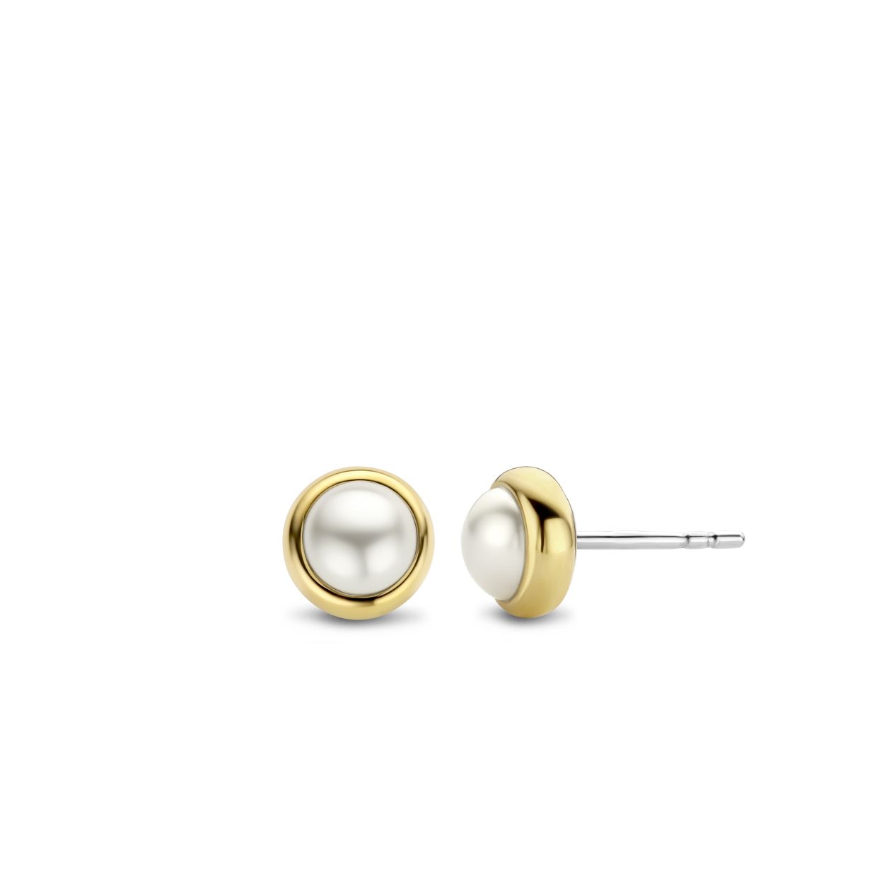 Deze TI SENTO - Milano Oorbellen 7875YP zijn gemaakt van Zilver gold plated. De kleurstelling van deze oorbellen zijn Wit (Letter). Alle TI SENTO - Milano producten worden geleverd in een luxe geschenkverpakking.