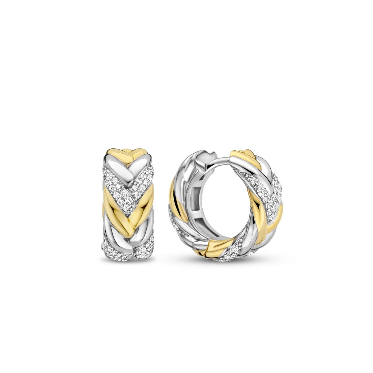 Deze TI SENTO - Milano Oorbellen 7884ZY zijn gemaakt van Zilver gold plated. De kleurstelling van deze oorbellen zijn Wit met geel verguld. Alle TI SENTO - Milano producten worden geleverd in een luxe geschenkverpakking.
