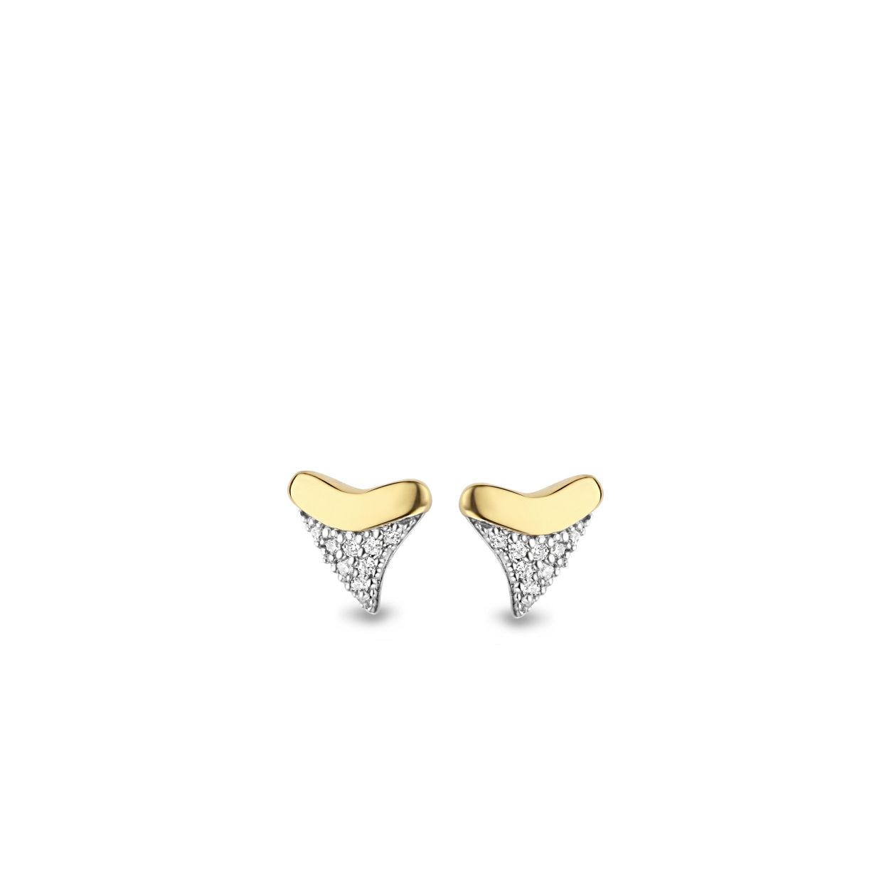 Deze TI SENTO - Milano Oorbellen 7887ZY zijn gemaakt van Zilver gold plated. De kleurstelling van deze oorbellen zijn Wit met geel verguld. Alle TI SENTO - Milano producten worden geleverd in een luxe geschenkverpakking.