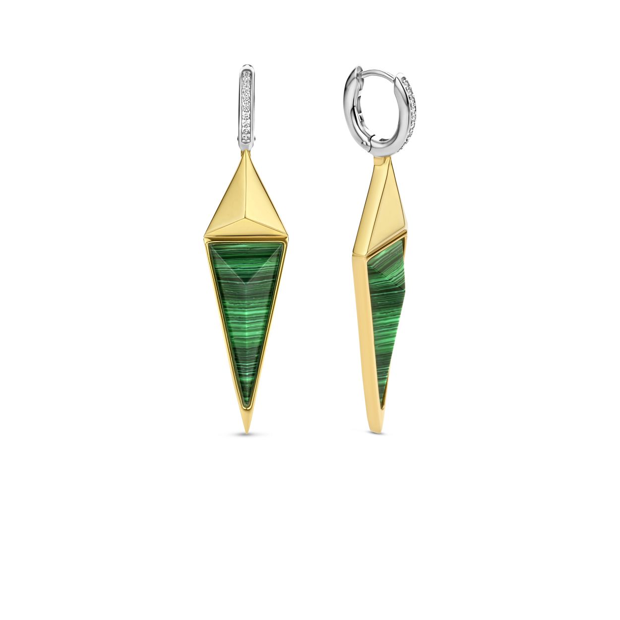 Deze TI SENTO - Milano ti-sento-milano-earrings-7900ma 7900MA zijn gemaakt van Zilver gold plated. De kleurstelling van deze oorbellen zijn Malachiet. Alle TI SENTO - Milano producten worden geleverd in een luxe geschenkverpakking.