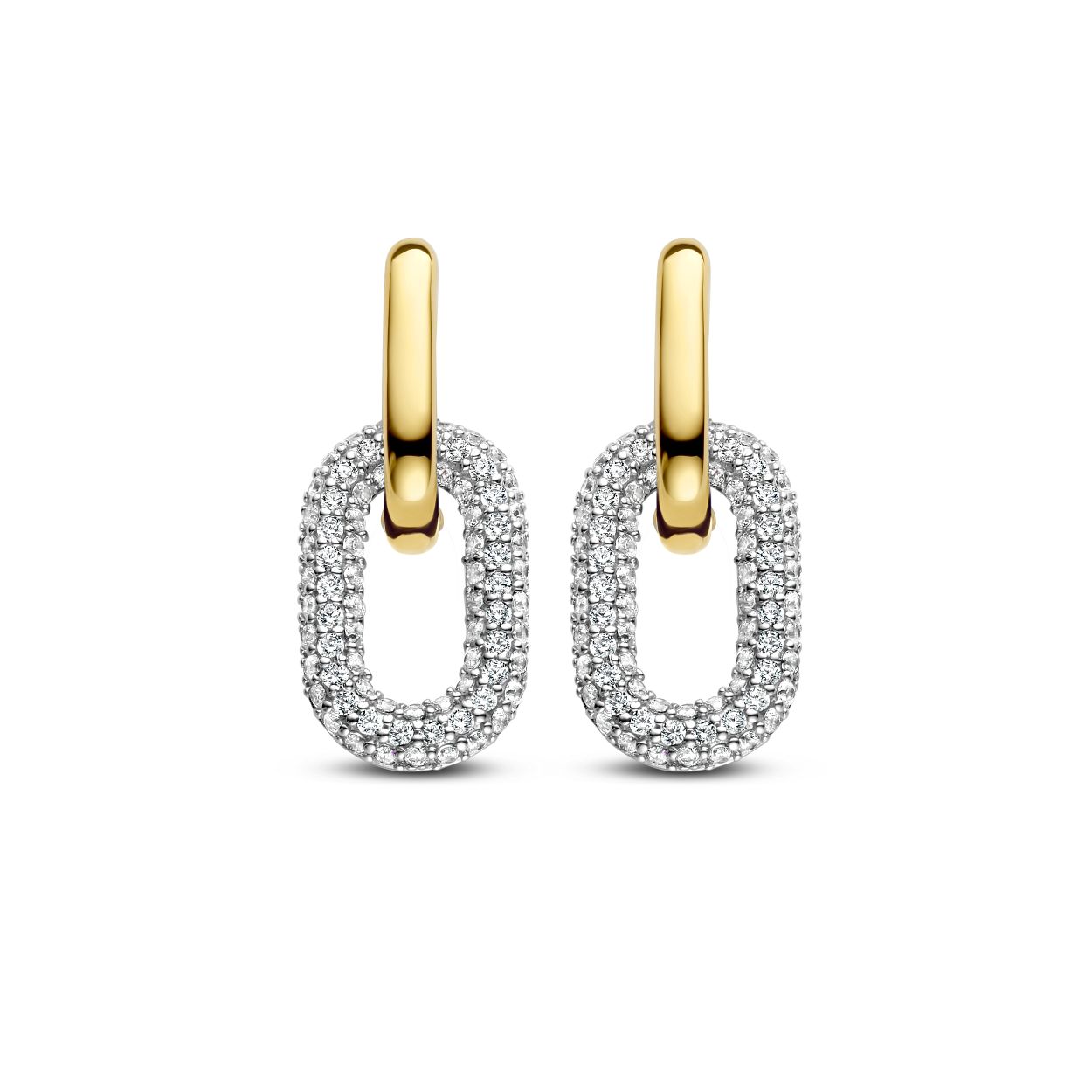Deze TI SENTO - Milano ti-sento-milano-earrings-7904zy 7904ZY zijn gemaakt van Zilver gold plated. De kleurstelling van deze oorbellen zijn Wit met geel verguld. Alle TI SENTO - Milano producten worden geleverd in een luxe geschenkverpakking.