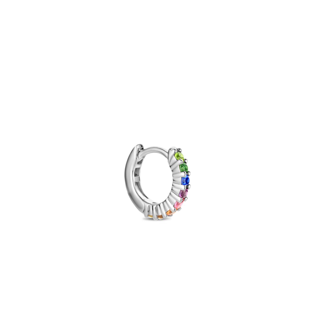Deze TI SENTO - Milano Ear Party 7906MC_H zijn gemaakt van Zilver platina verguld. De kleurstelling van deze oorbellen zijn Multicolour. Alle TI SENTO - Milano producten worden geleverd in een luxe geschenkverpakking.