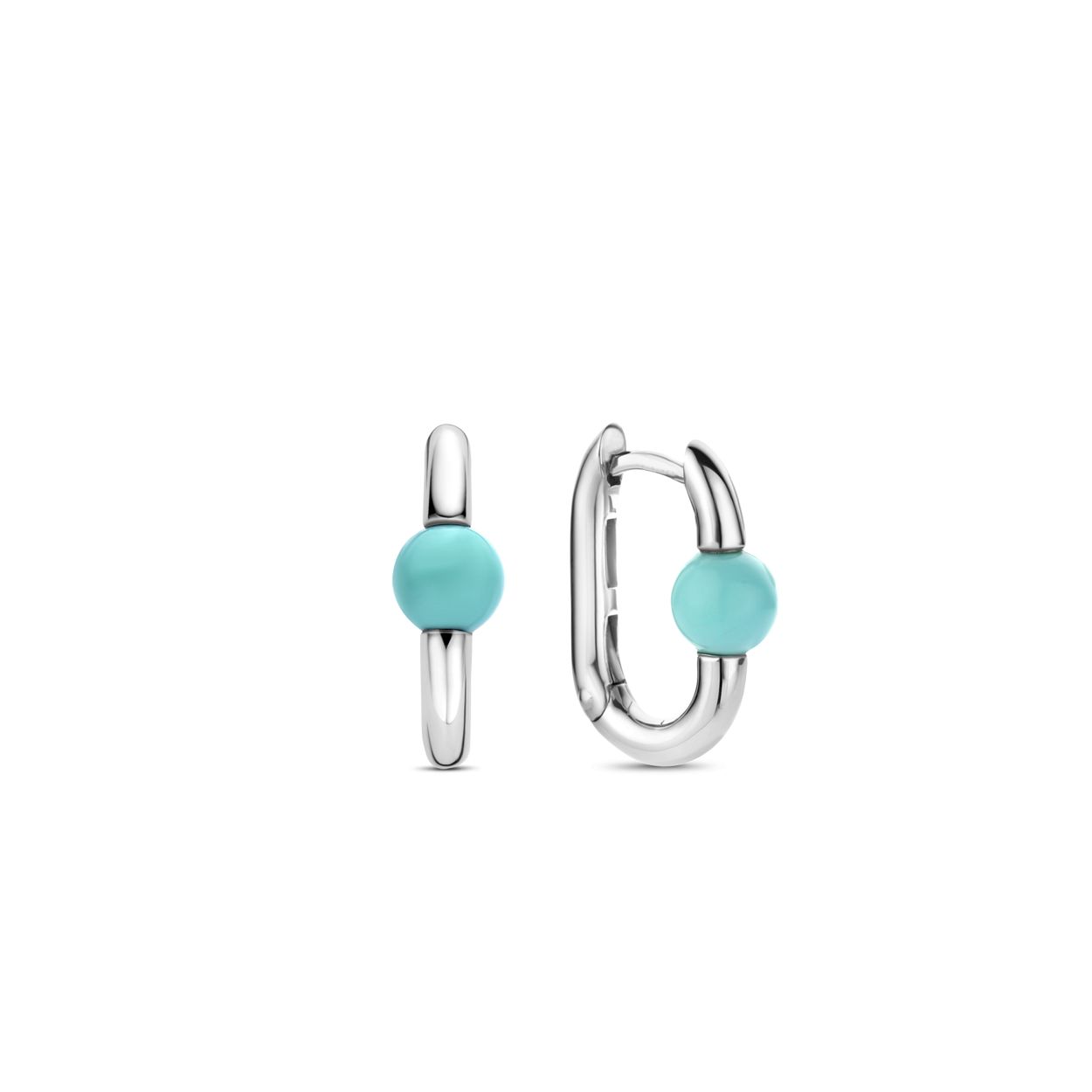 Deze TI SENTO - Milano Oorbellen 7914TQ zijn gemaakt van Zilver platina verguld. De kleurstelling van deze oorbellen zijn Turquoise. Alle TI SENTO - Milano producten worden geleverd in een luxe geschenkverpakking.