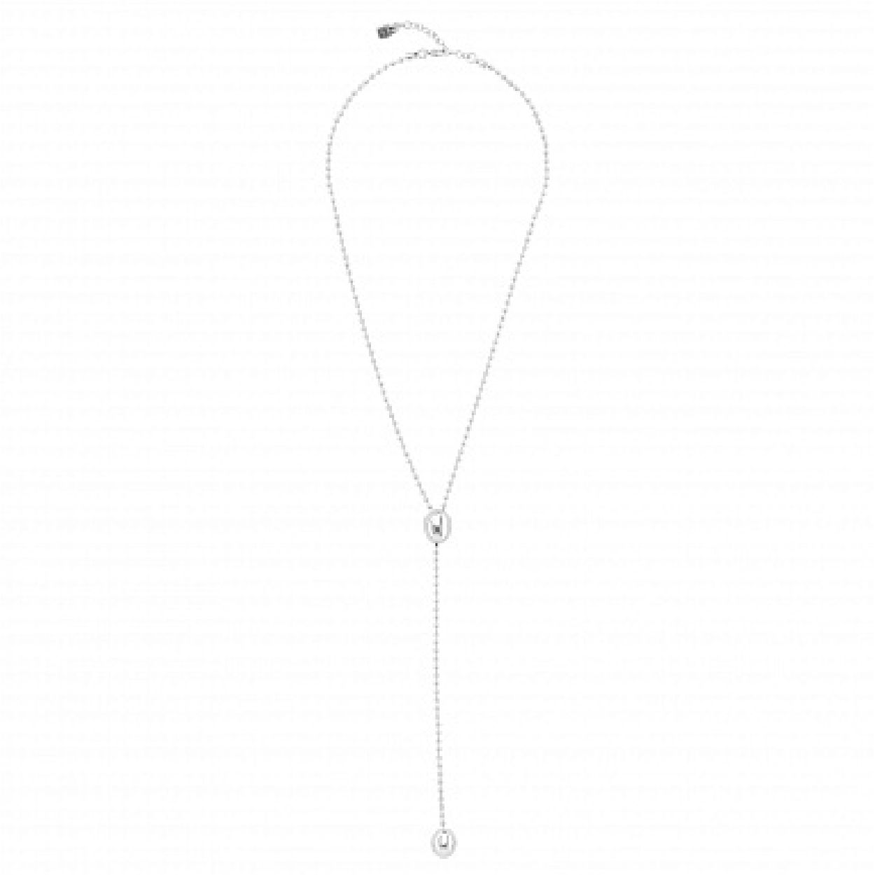 Deze collier is van het merk UNO de 50. Het is een damessieraad gemaakt van metaal. De collier is zilver van kleur. De maat van het sieraad is 45.