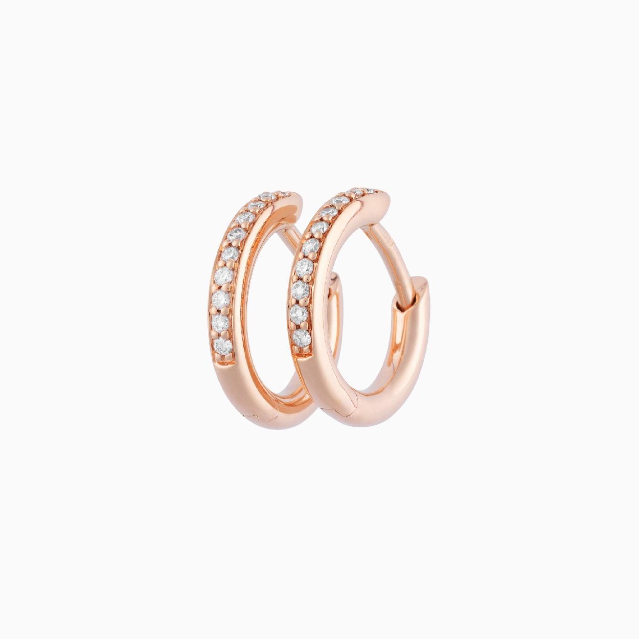 18krt roségoud
2mm/13mm briljant 20-0.12ct