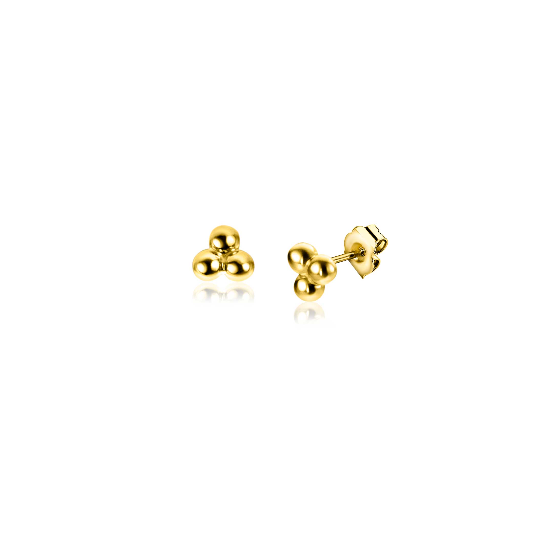 zinzi gold oorknopjes 2,7mm