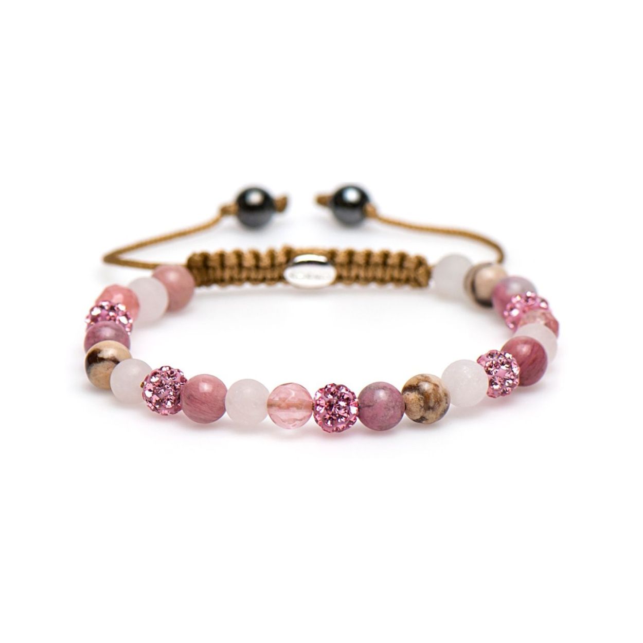 Spiral Pink Rose xs (pink crystal)
