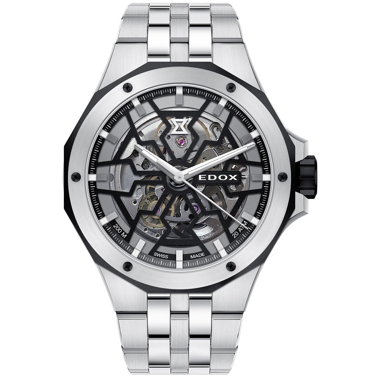 Dit 85303 3NM NBG horloge is een prachtig exemplaar van het merk Edox.