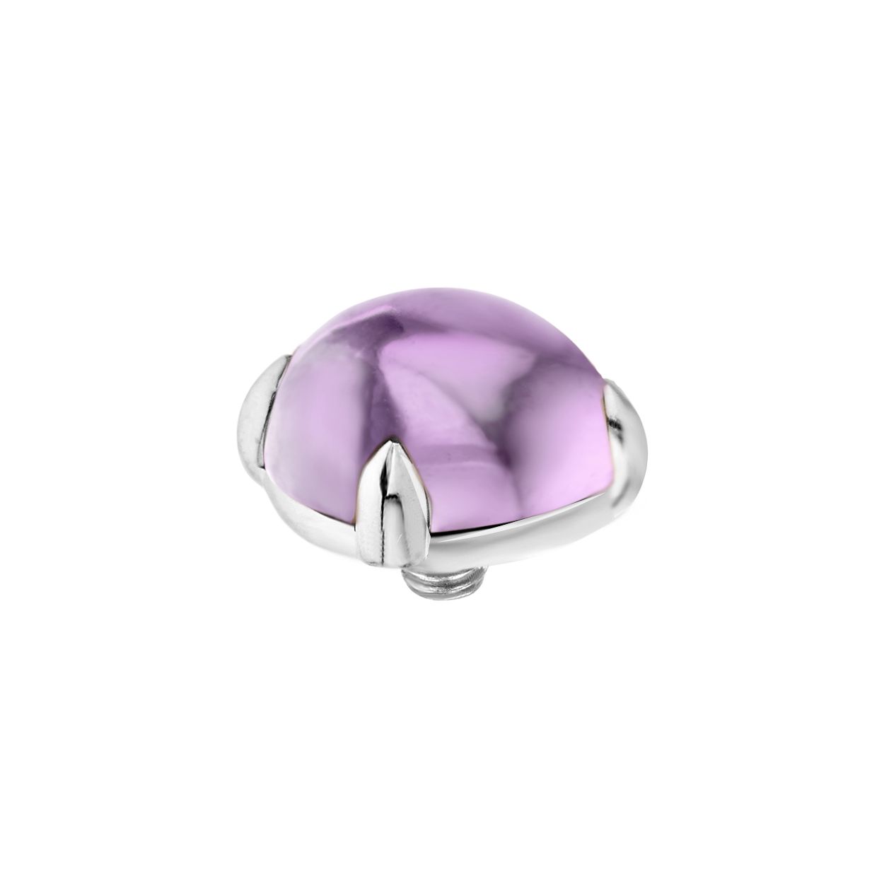Melano friends sarah wave ring - zilverkleurig - dames - maat 54