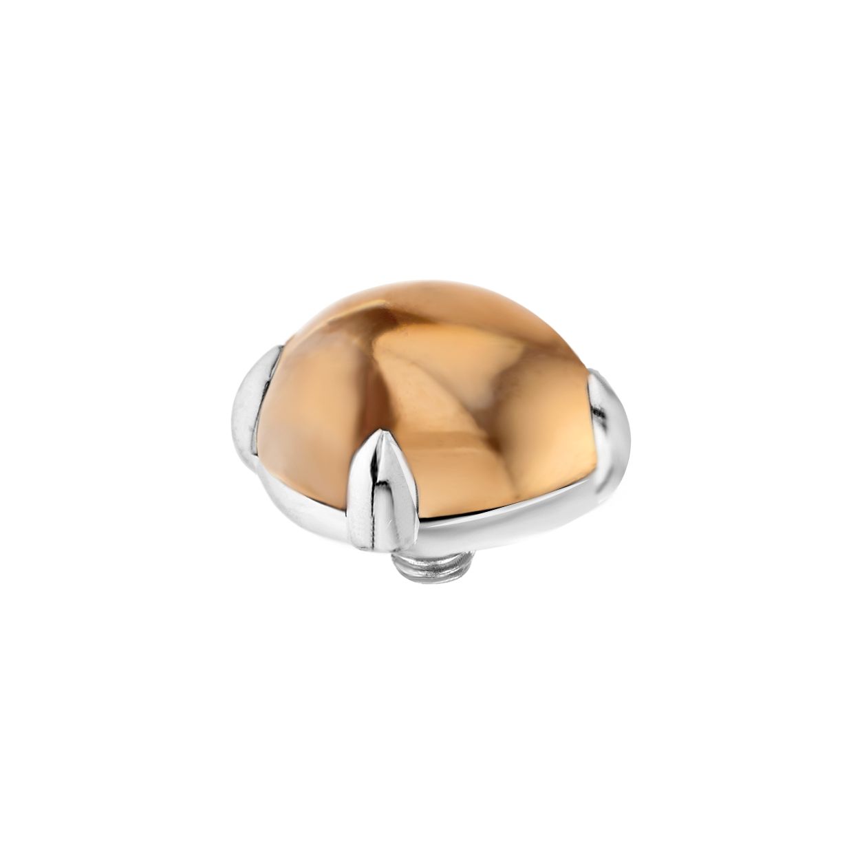 Melano friends sarah wave ring - zilverkleurig - dames - maat 58